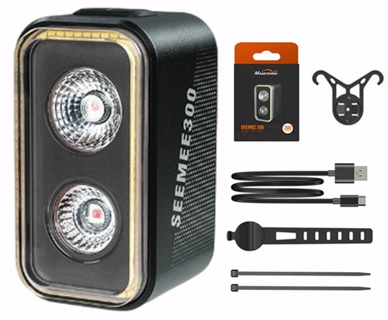 Inteligentna lampka tylna Magicshine Seemee 300, 300 lumenów