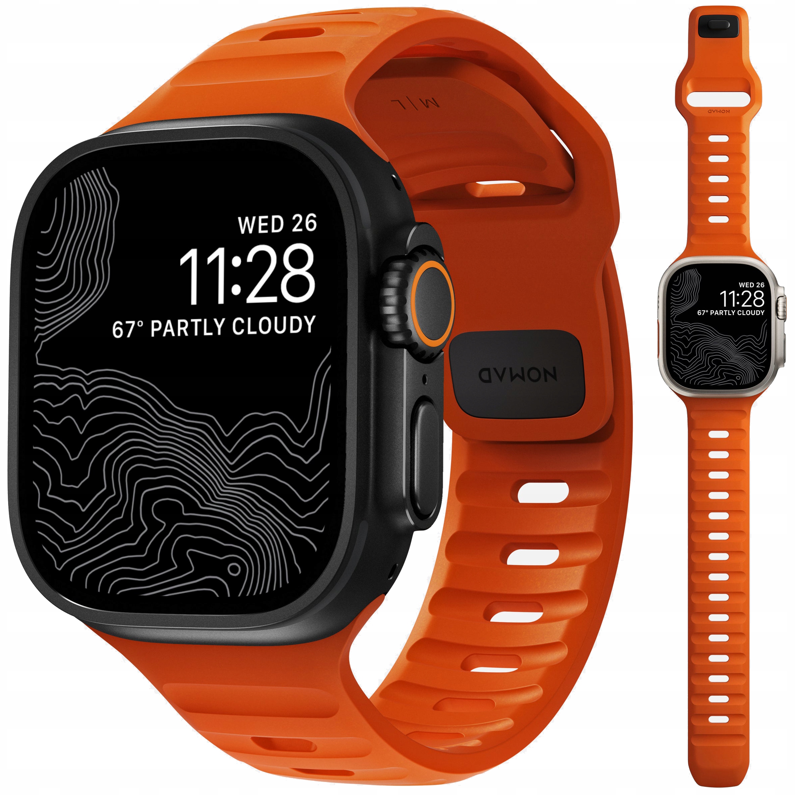 Nomad Sport Band Silikónový remienok pre Apple Watch 49 46 45 44 mm