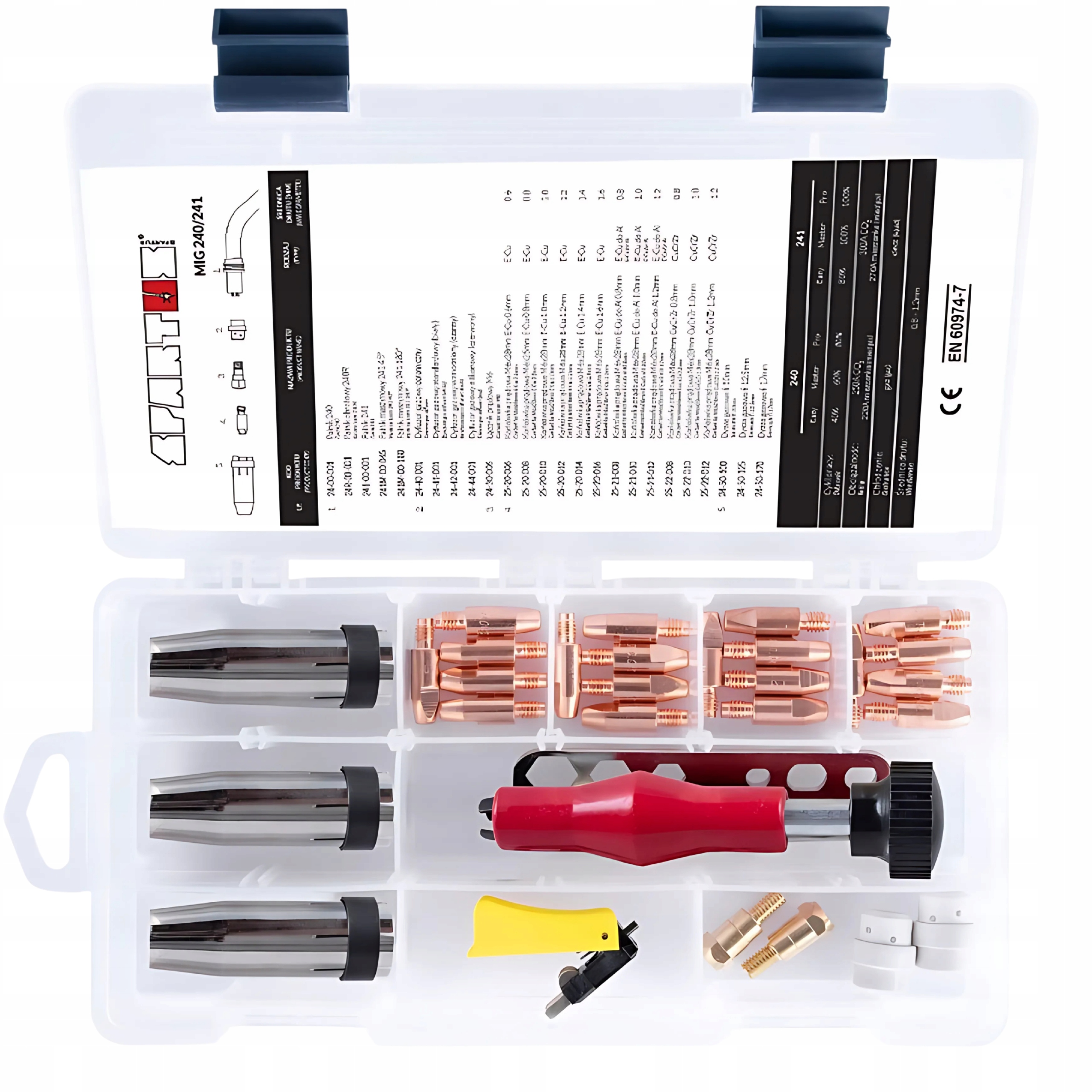 Sada Mig Box 240/241 Pro koncovky M6 Spartus příslušenství Mig