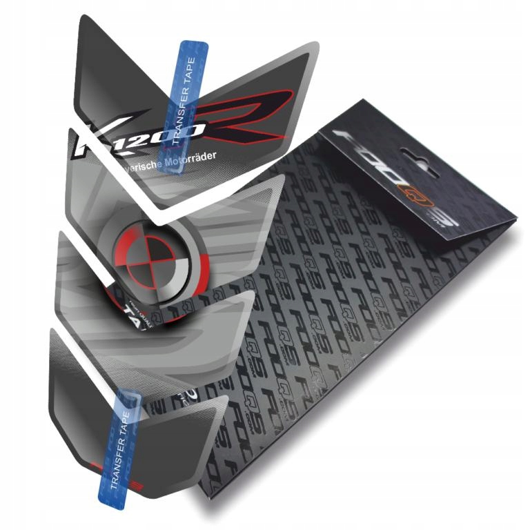Tank-pad od firmy Fooqs pro Bmw K 1200 R K1200R K1200 R Sport Stříbrný
