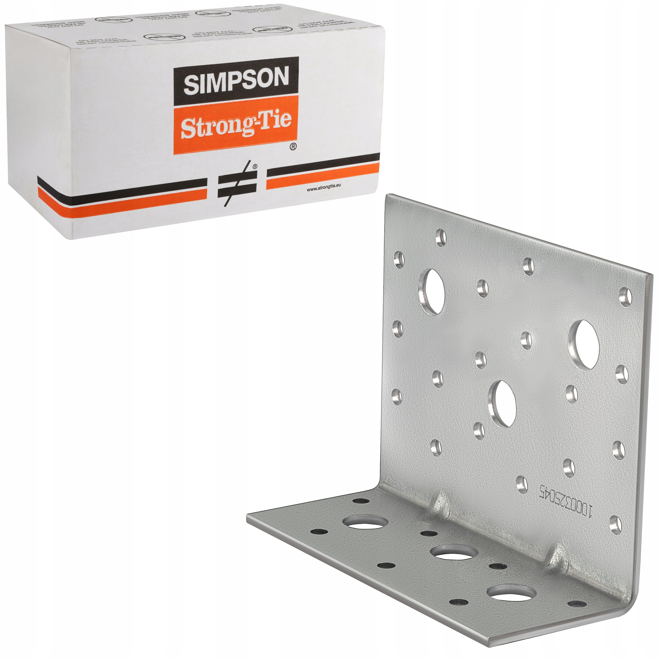 Tesárske spojky uholníky 90x48x116 x 3 mm 50ks oceľové Simpson AE116