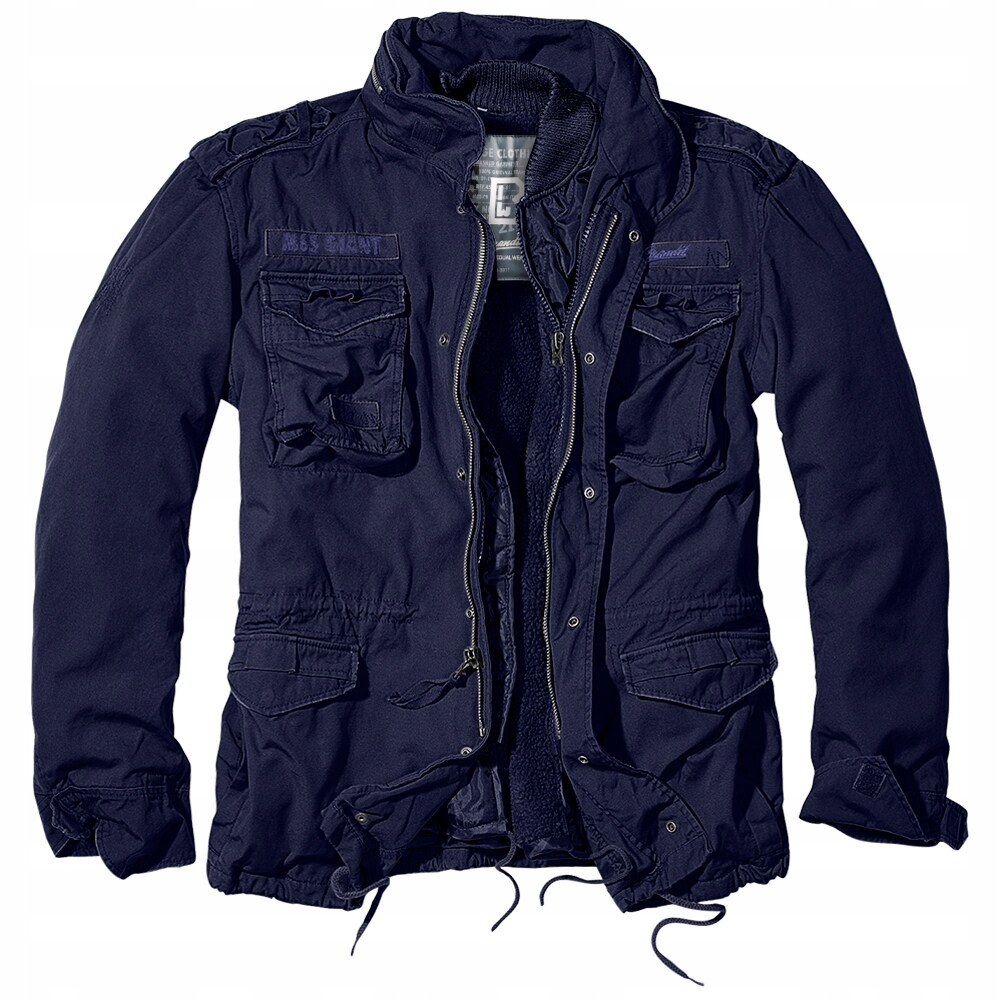 Parka bunda s kapucí Brandit M65 Giant Navy L