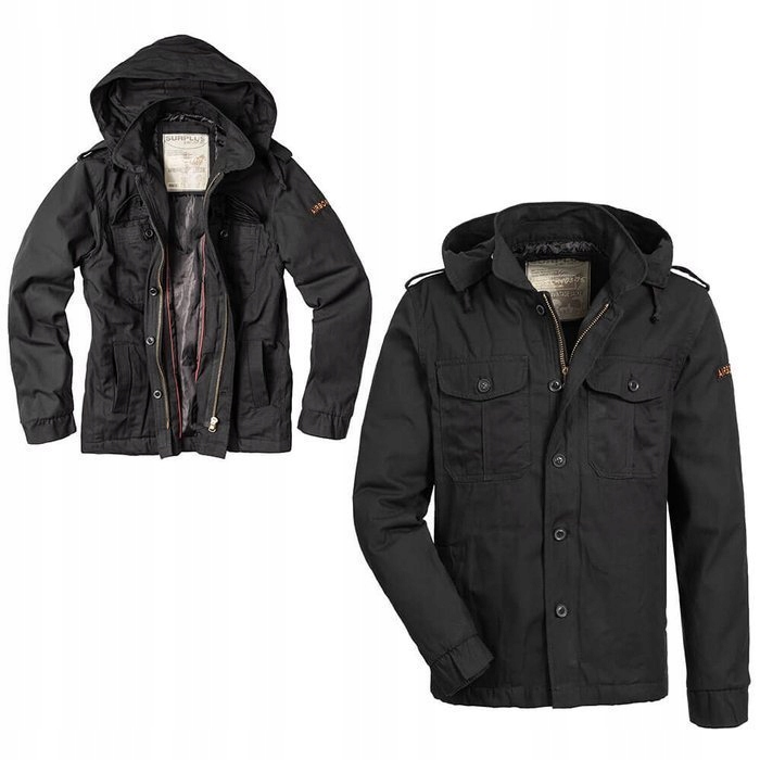 

Kurtka Zimowa Surplus Airborne Czarna 4XL
