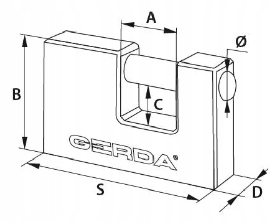 KŁÓDKA GERDA TRZPIENIOWA MOSIĘŻNA BRASS LINE T50 EAN (GTIN) 5903373000729