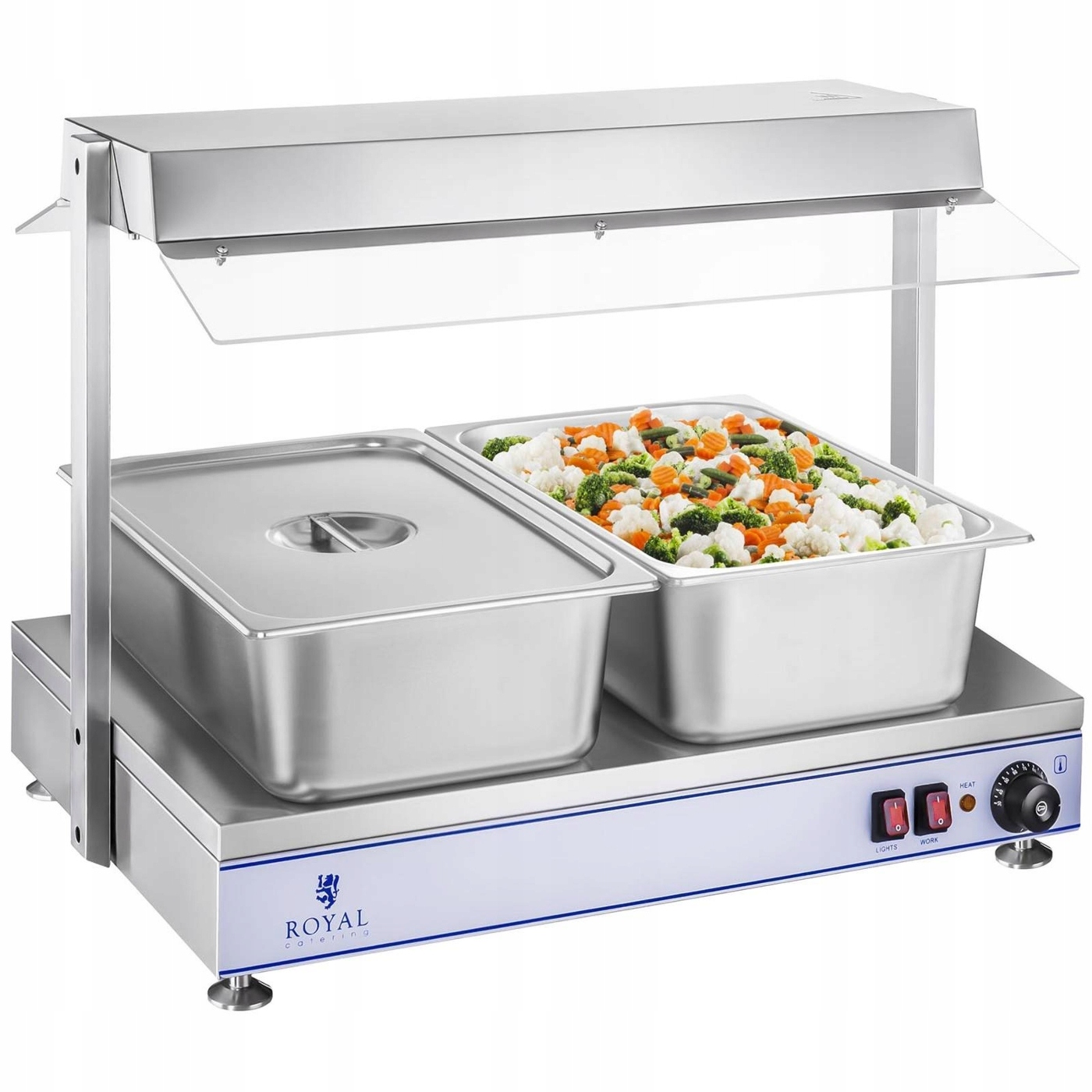 PŁYTA GRZEWCZA ELEKTRYCZNA 2 HALOGENY BLAT 70cm