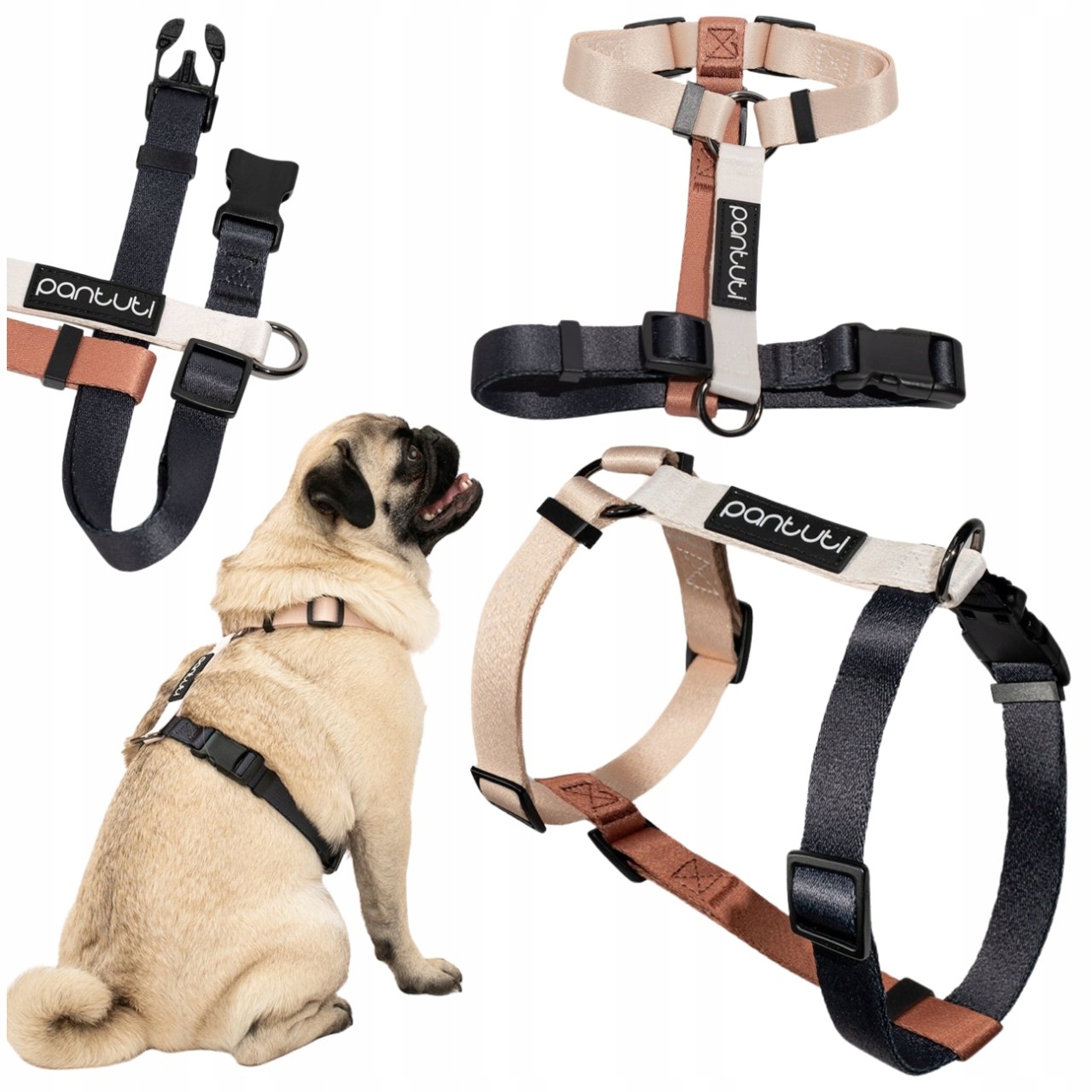 Levně Postroj Pro Psa Guard Postroj Pro Velkého Psa Silný Beztlakový Frappe XL