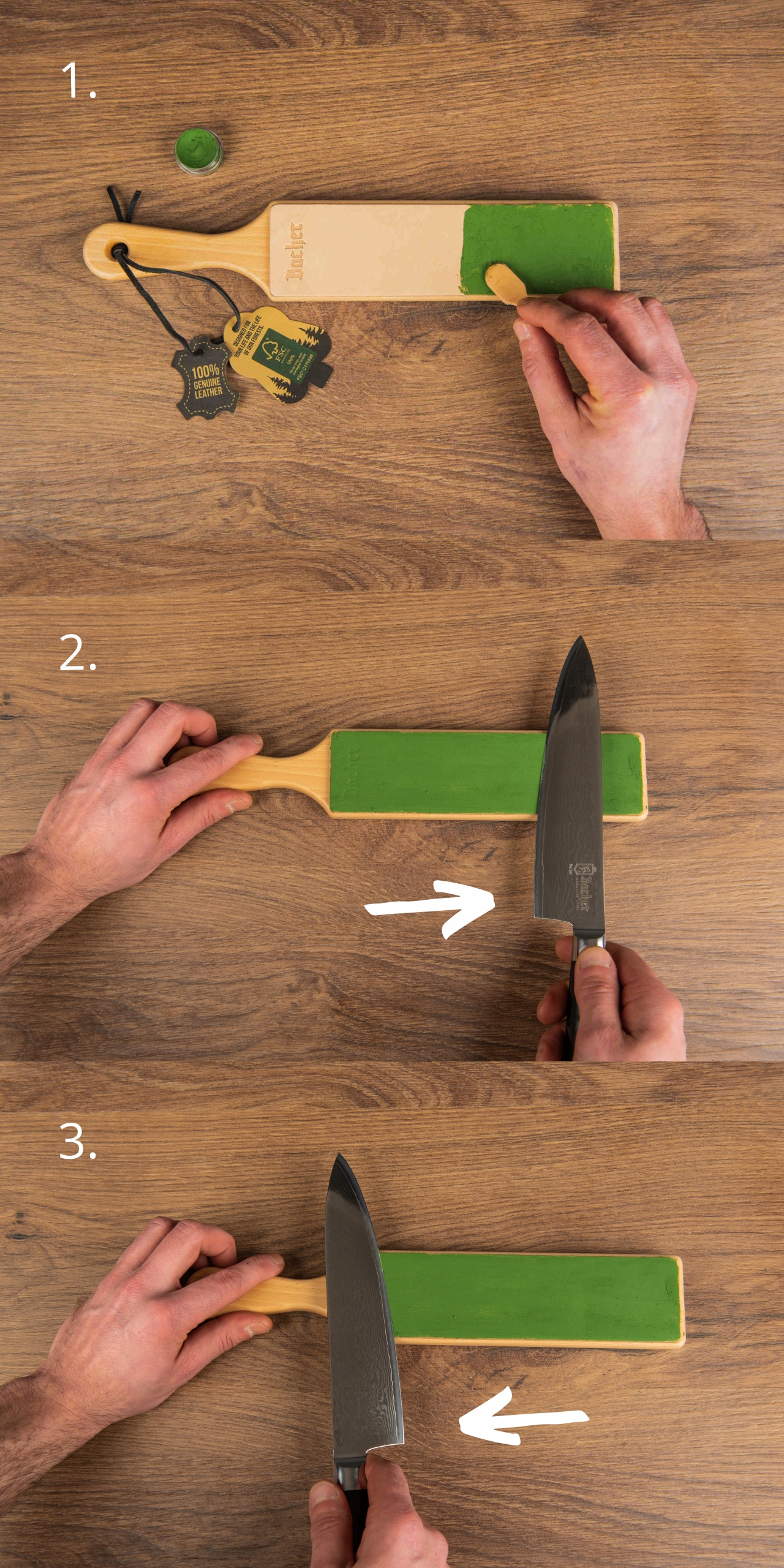 Pasta polerska BACHER do polerowania noża ultra fine 12000 100g Typ brak informacji