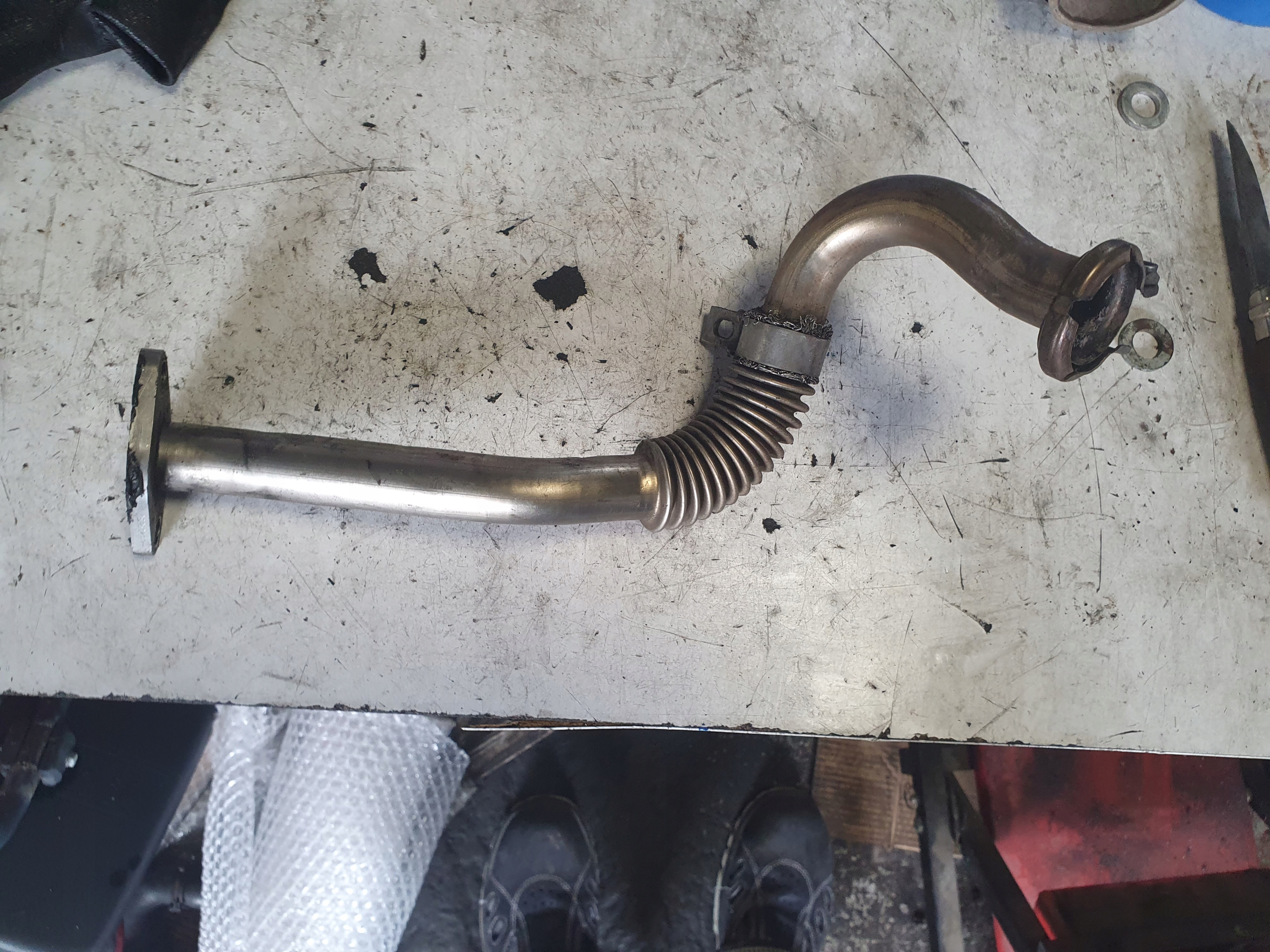 Труба EGR VW T5 2.5 TDI 070131521AF