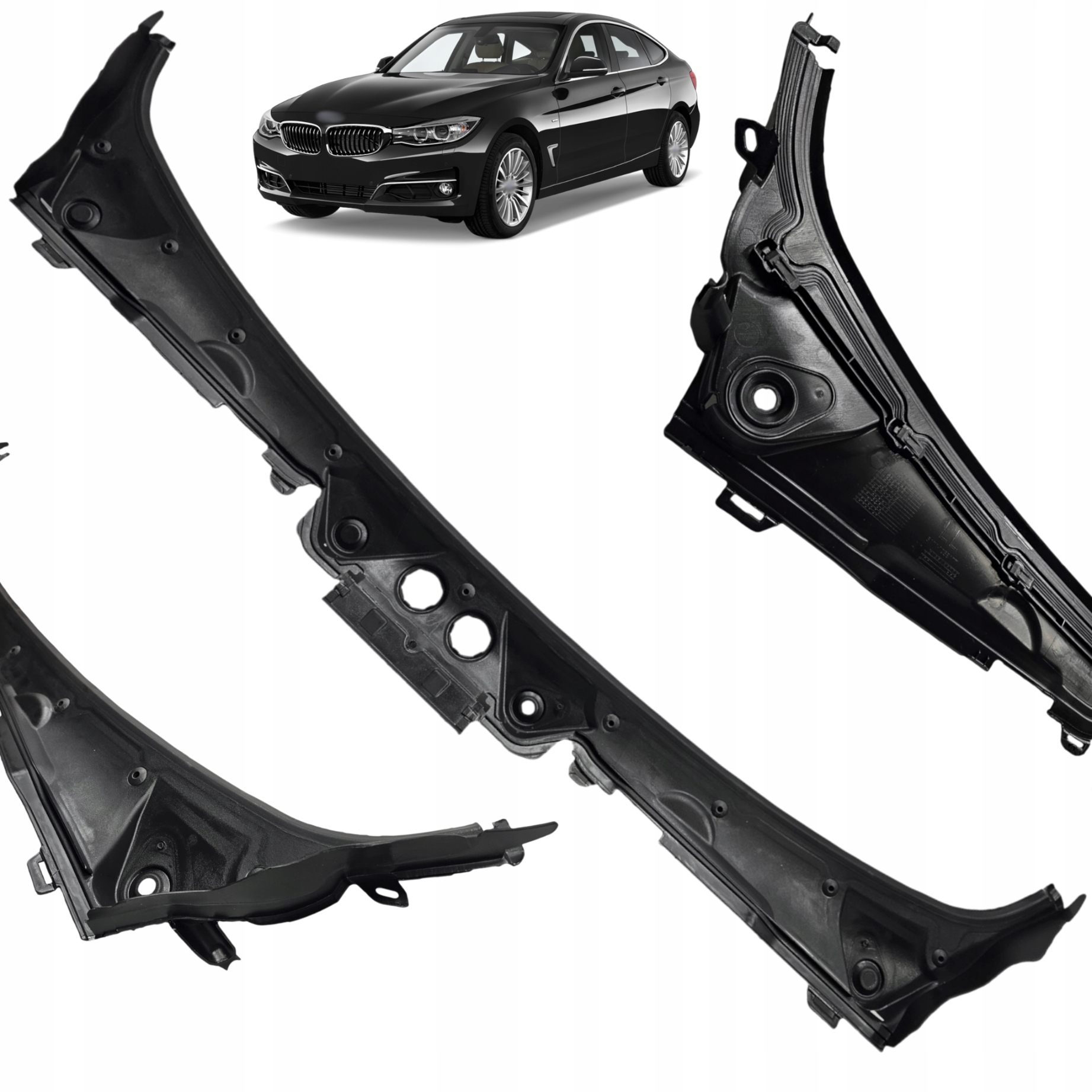 Podskla Maskovací Lišta Kryt Bmw Série 3 F30 11-18R Hq