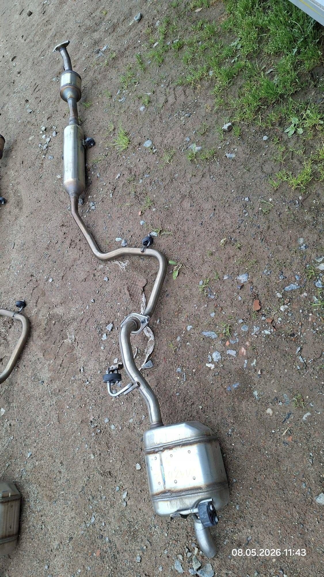 Tlumik complete catalyst Mazda 2 hybrid 2024r 3k006 1k003 a56