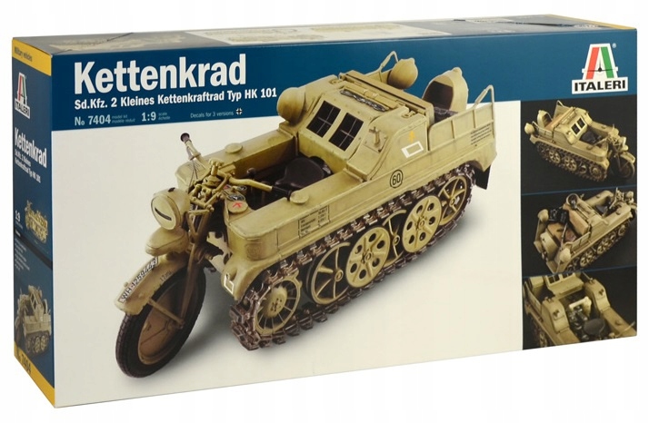 1:9 Kettenkrad Sd.Kfz.2 Köts Kettenkraftrad Typ Hk 101