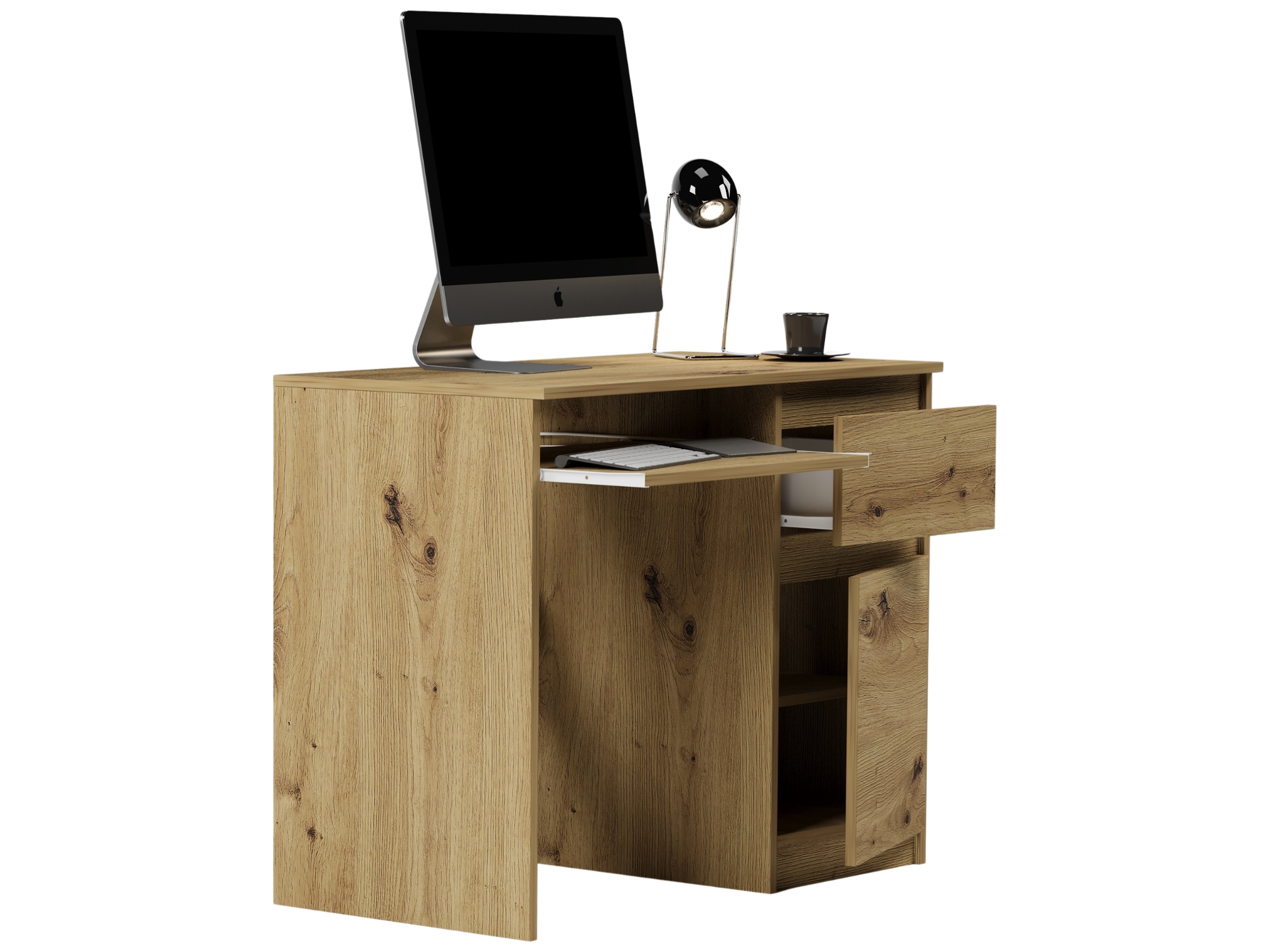 Meble Biurko komputerowe stolik 90cm artisan N33 Kod producenta 5907477657810