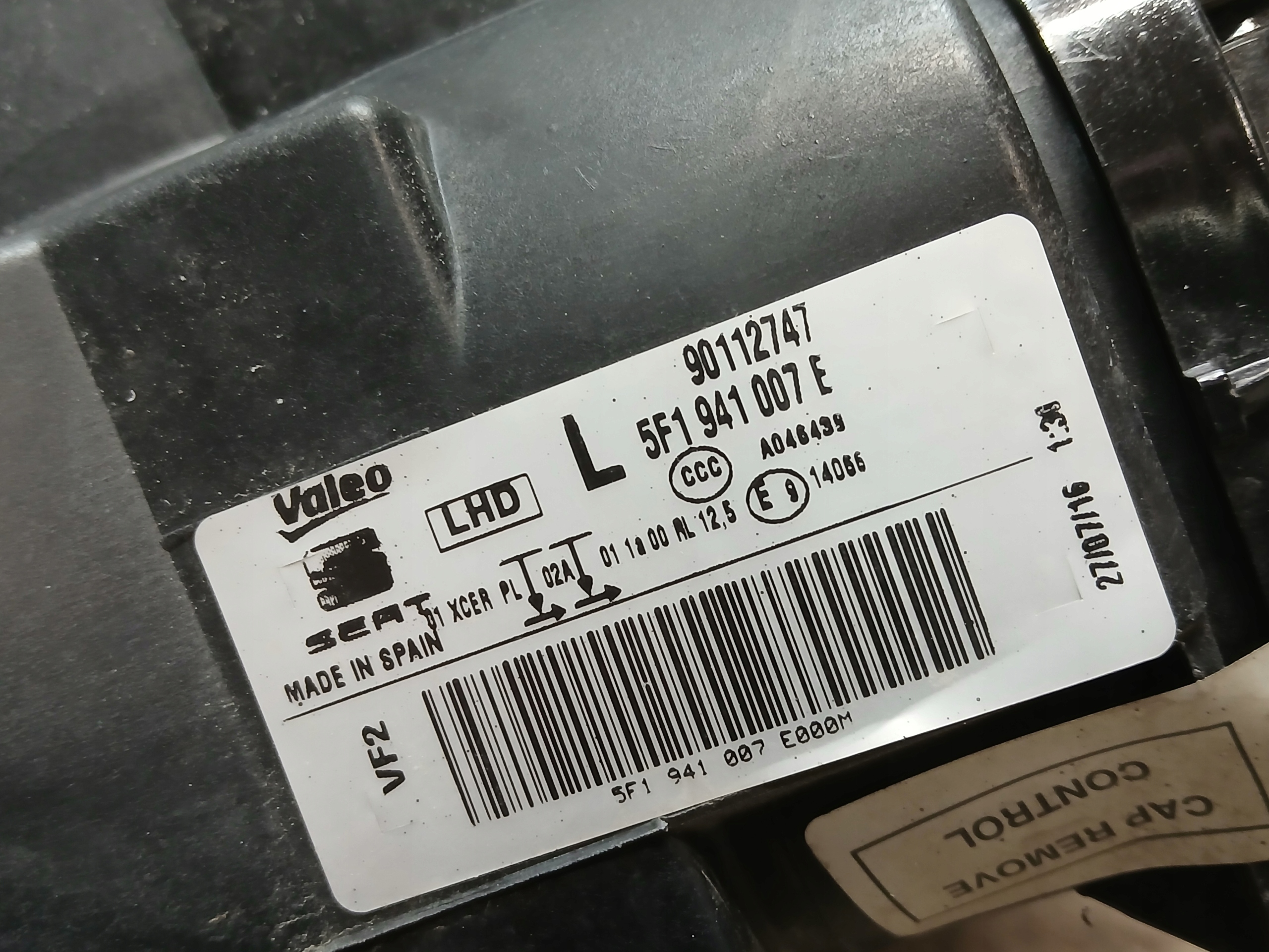 light front left SEAT LEON III 3 5F FULL LED 13-17 5F1941007E