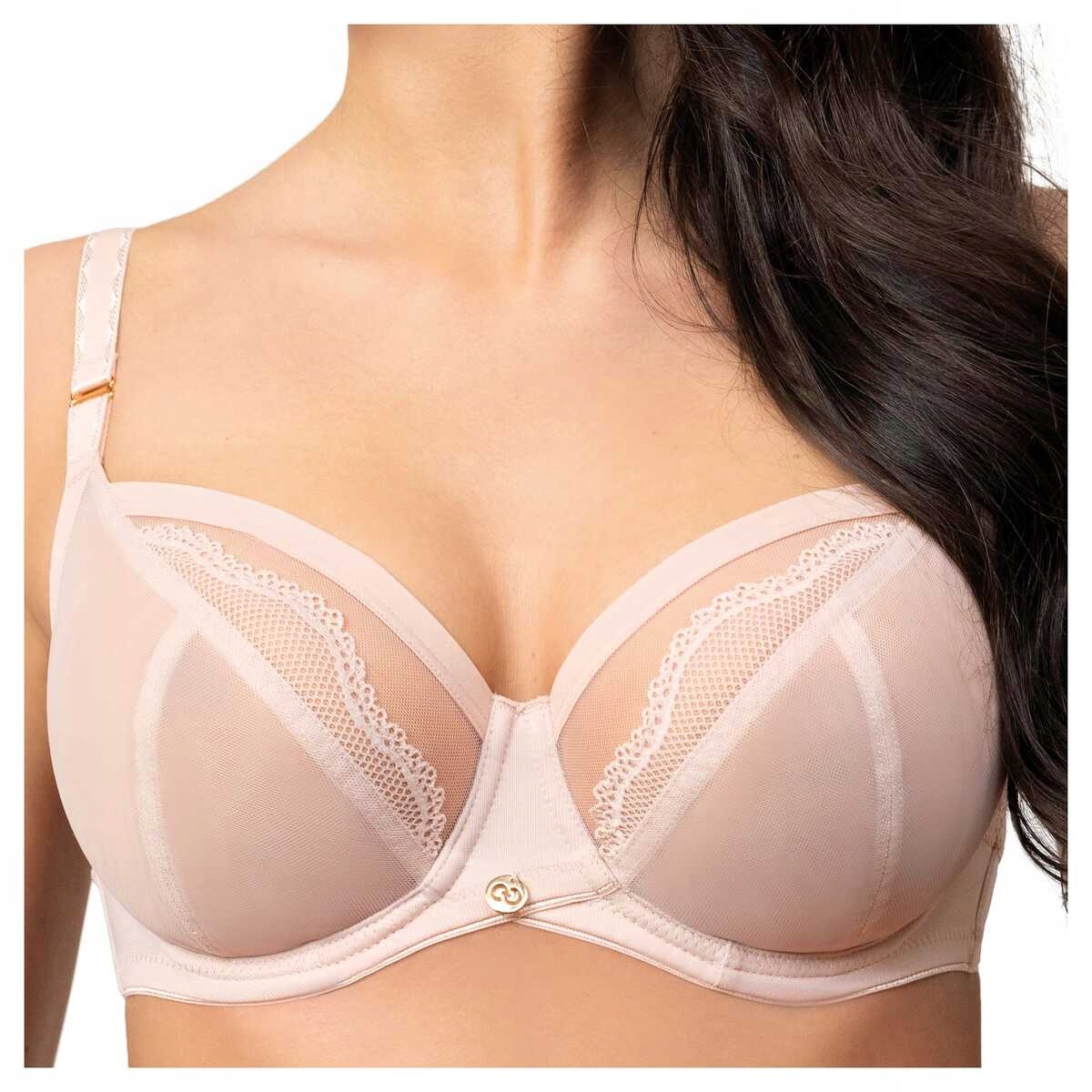 Gorsenia Biustonosz miękki stanik soft Ida 900 beżowy 90L