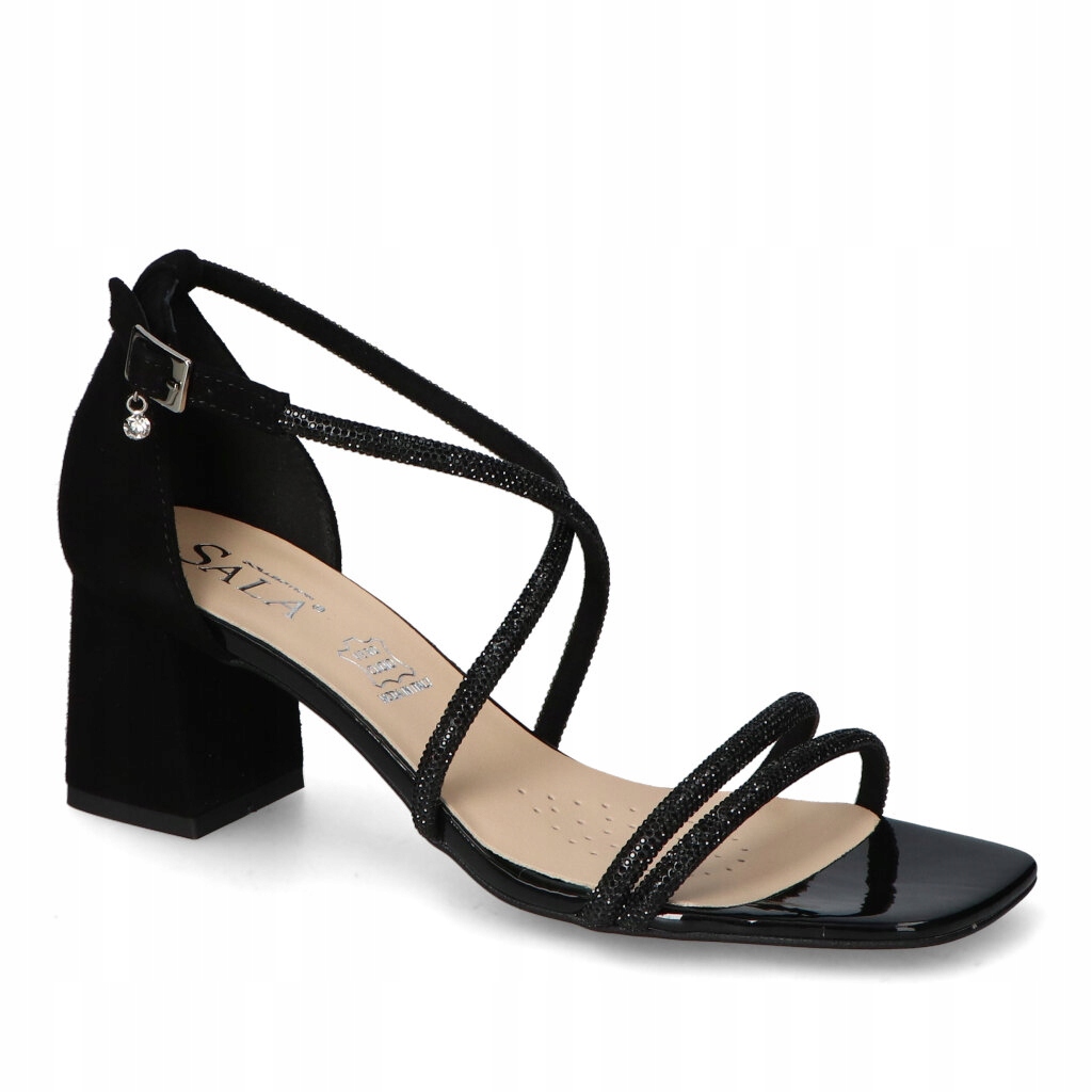 Sandály Sala 20360/21 Černý semiš 41