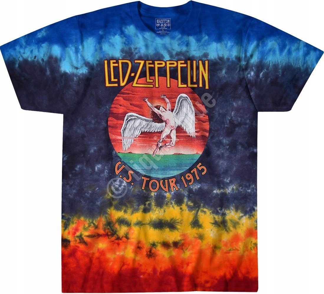 Led Zeppelin Icarus 1975 Liquid Blue 3XL