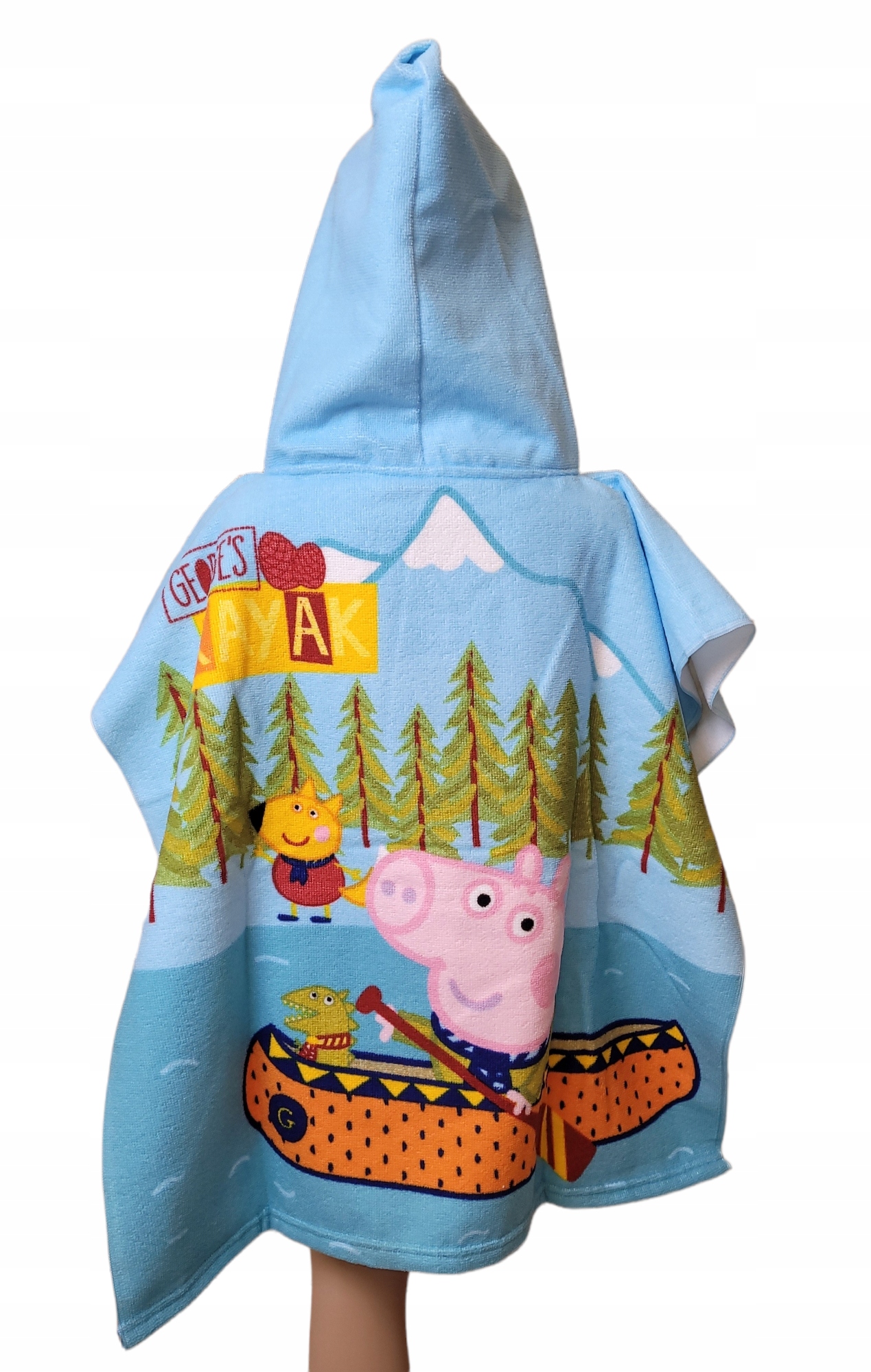 GEORGE Świnka Peppa Ręcznik kąpielowy PONCHO EAN (GTIN) 5407007988440