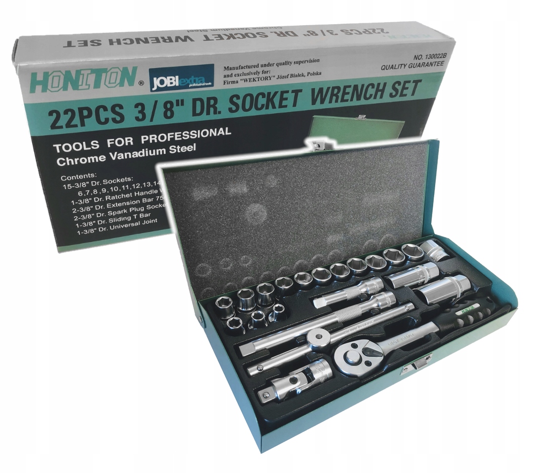 

Zestaw Nasadek 3/8" Honiton 22SZT