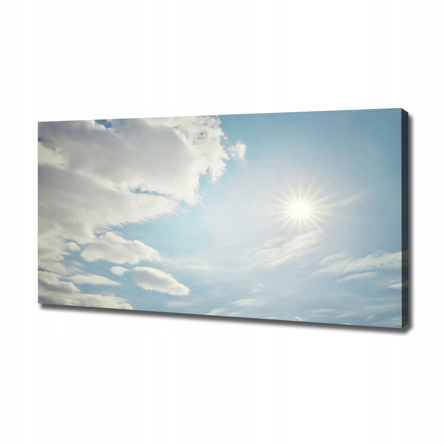 

Foto obraz na płótnie Chmury na niebie 120x60 cm