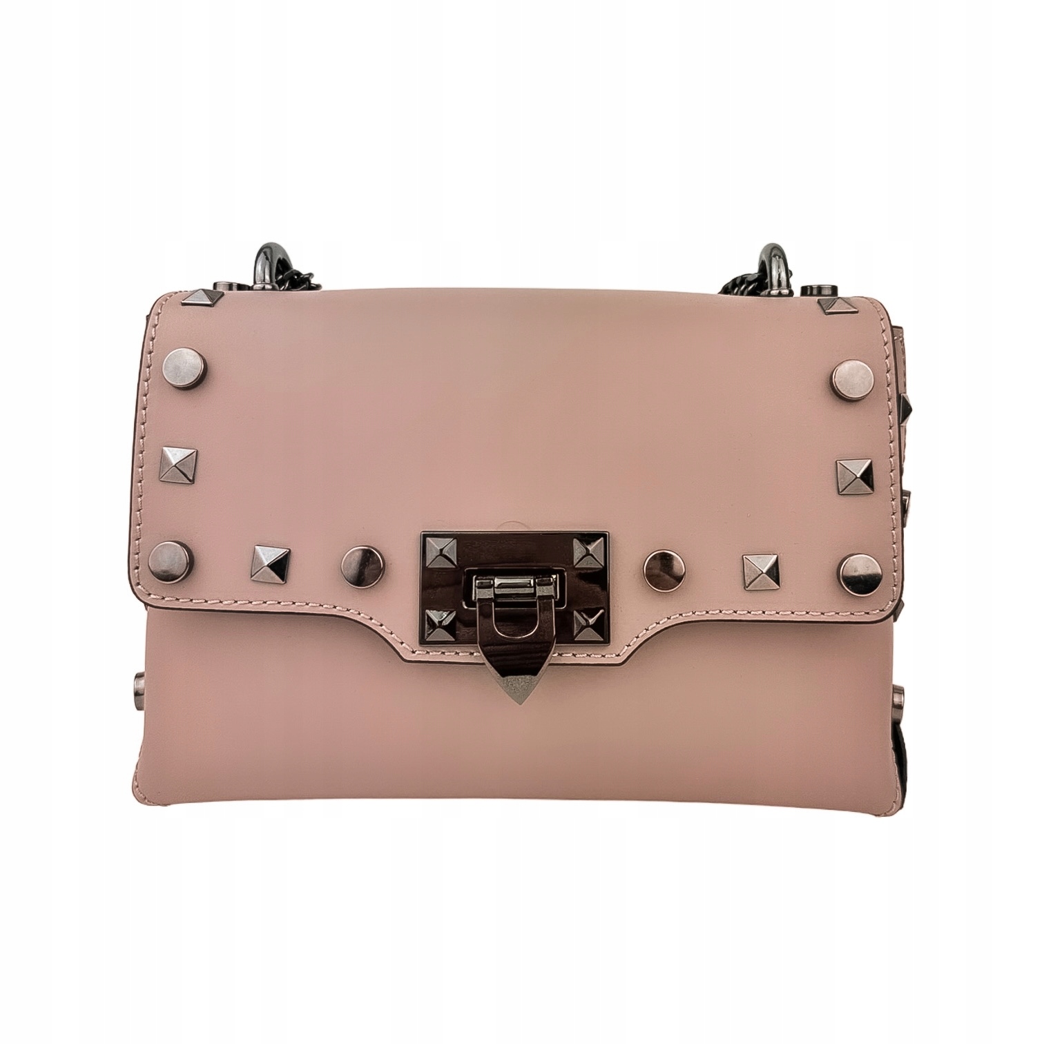 Torebka Damska skóra naturalna Prima-M Pudrowy Stan opakowania oryginalne