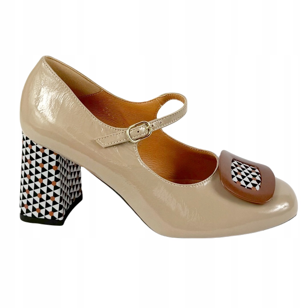 Dámské polobotky Higo 2764 béžová 37, béžová