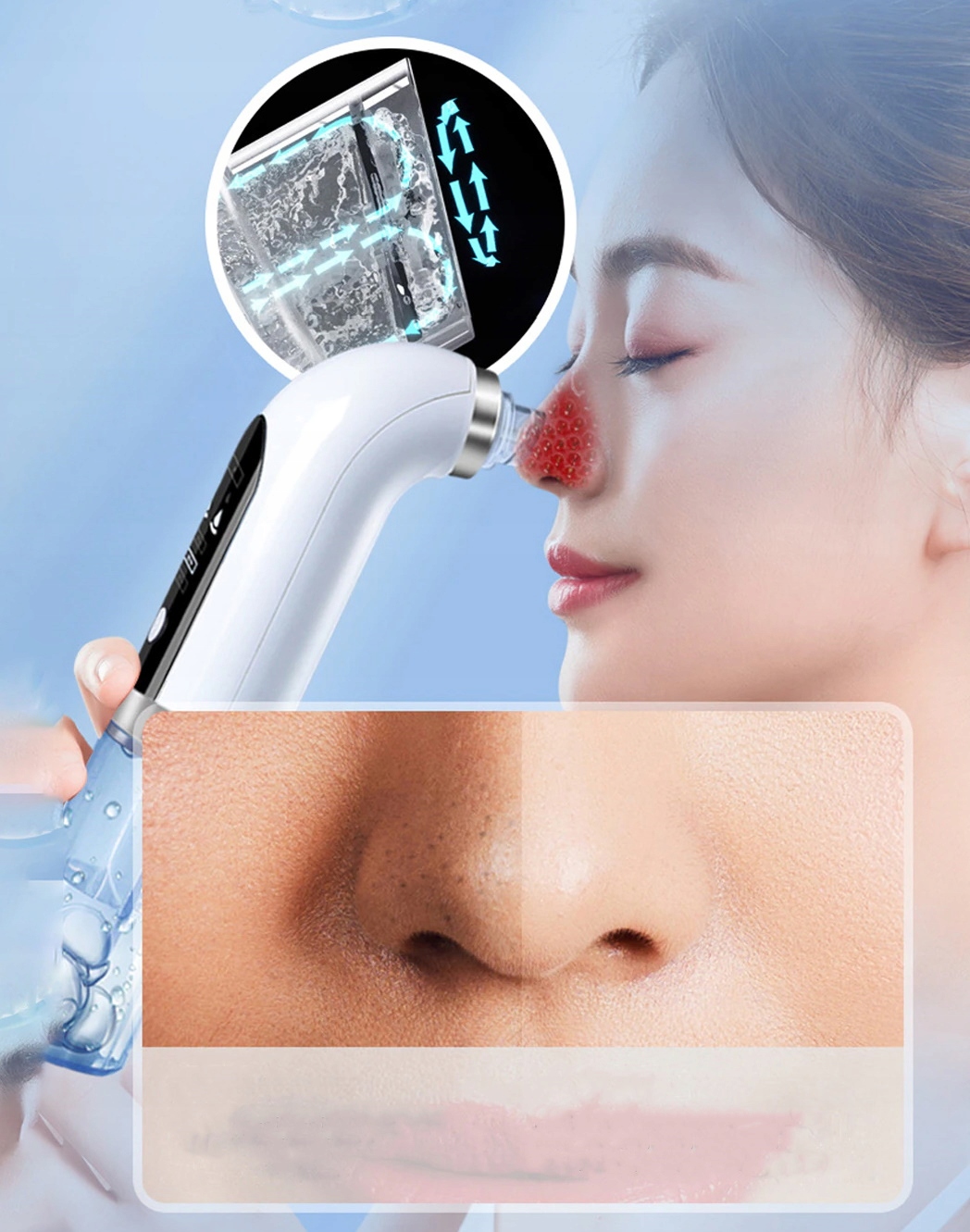 Hydrabrazja MIKRODERMABRAZJA Wodna ODKURZACZ Marka inna marka