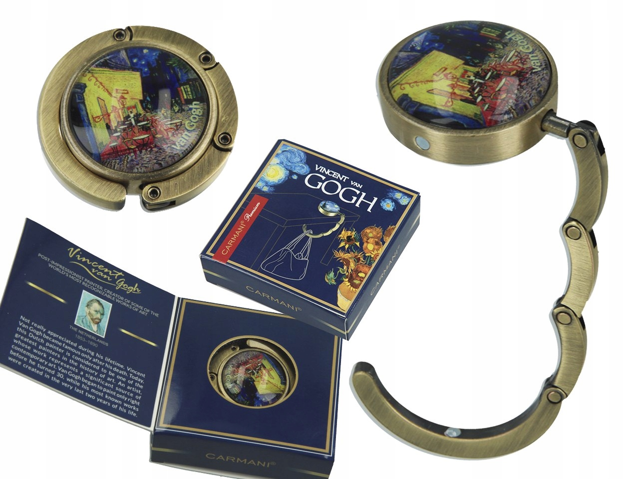 Wieszak na torebkę V.Gogh Taras kawiarni w nocy