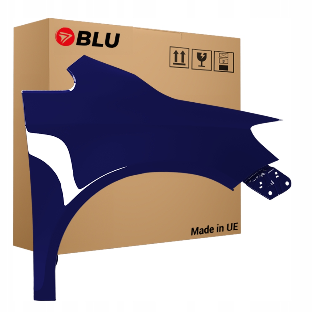 Blu Blatník Vw Golf VI Plus 6 LA5G pravý modrý 09-13 přední PerlBlau