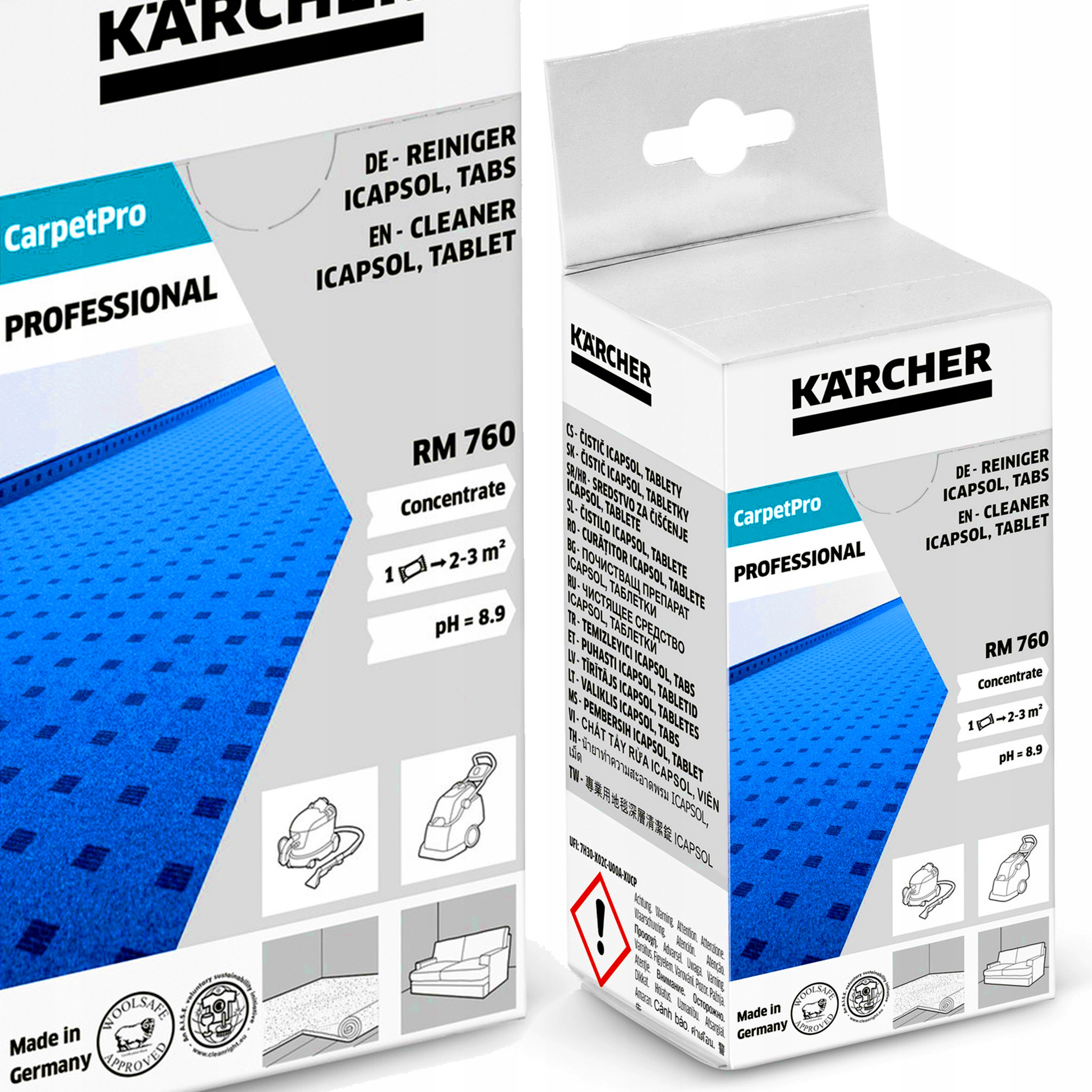 

Tabletki Do Prania Dywanów Karcher RM760 16SZT Pro