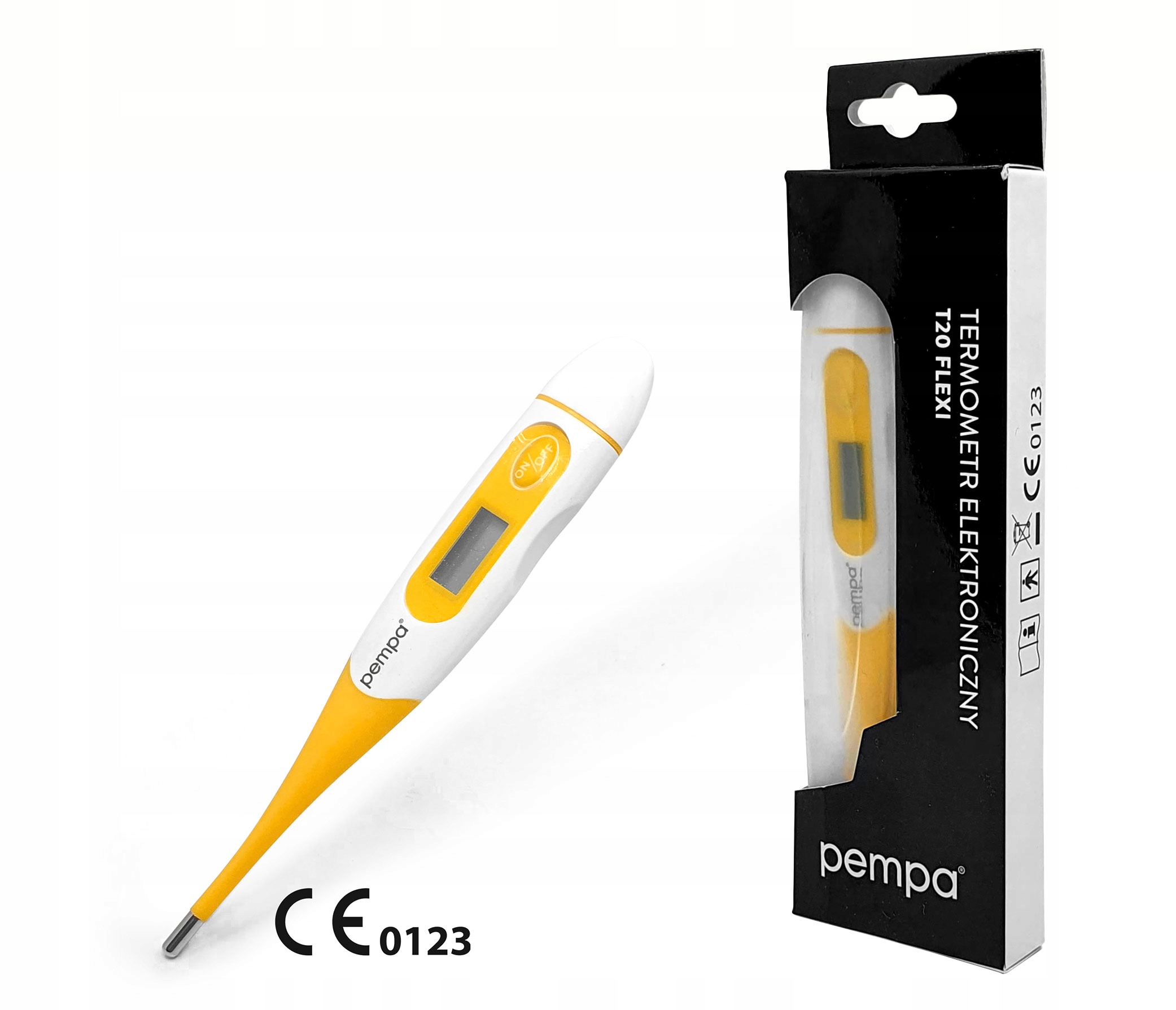 

Elastyczny Termometr Elektroniczny Medyczny Pempa