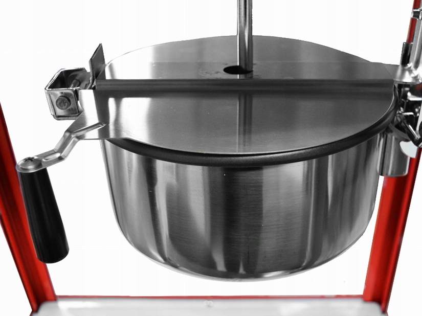 WYDAJNA MASZYNA DO POPCORNU BAROWA Z CZARNYM DASZKIEM PRIMA-TECH 6 kg/h Kod producenta HP-6C