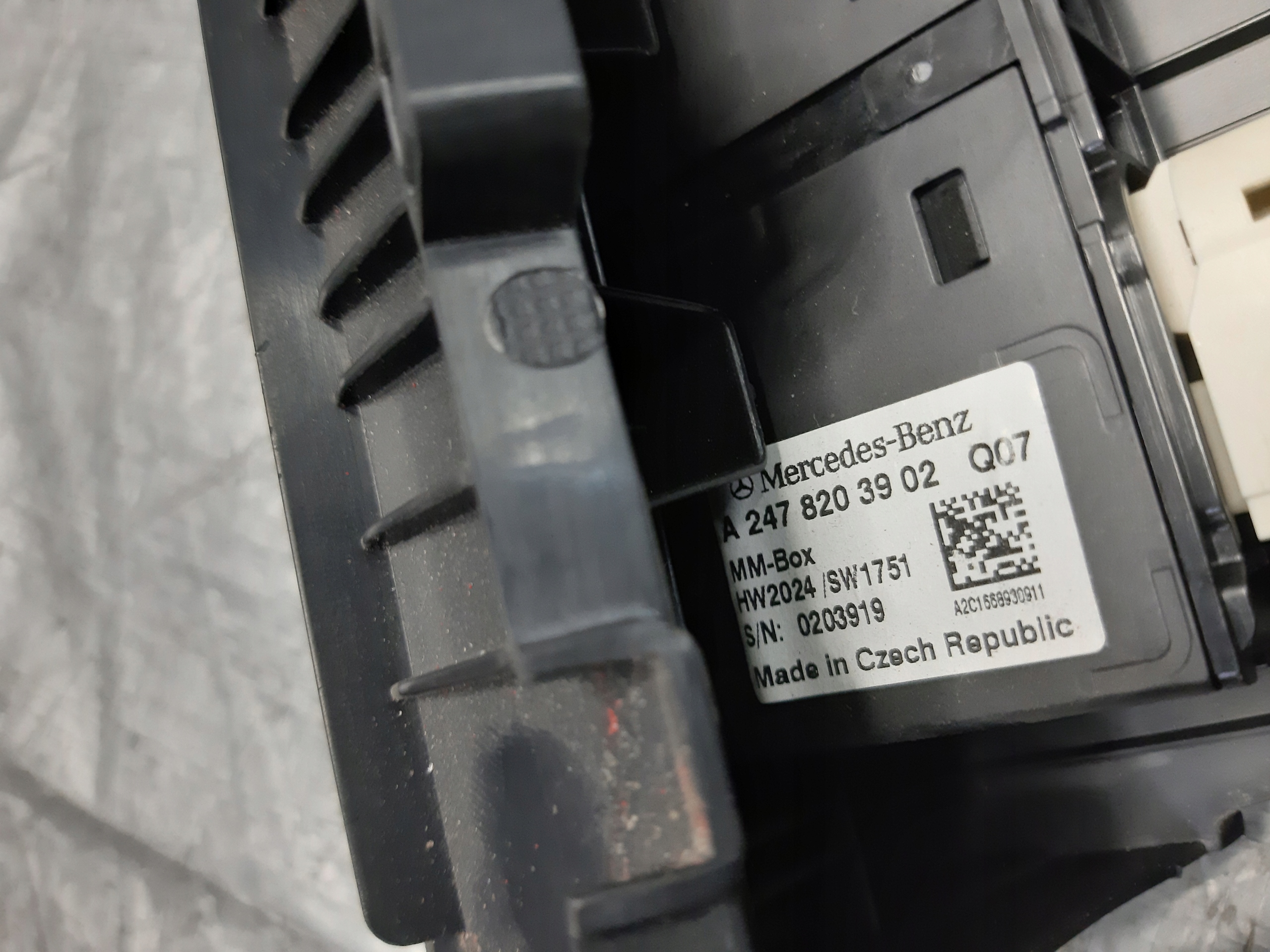usb mercedes-benz oe A2478203902