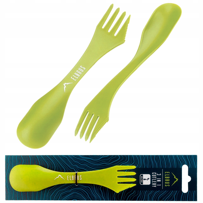 

Elbrus Łyżkowidelec Łyżka Nóż Widelec 3w1 Spork