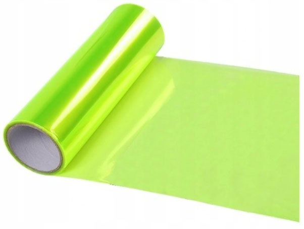 FOLIA do LAMP REFLEKTORÓW HALOGENÓW ŻÓŁTA NEON MDC