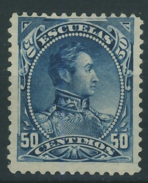 Venezuela 50 cts. - Postać