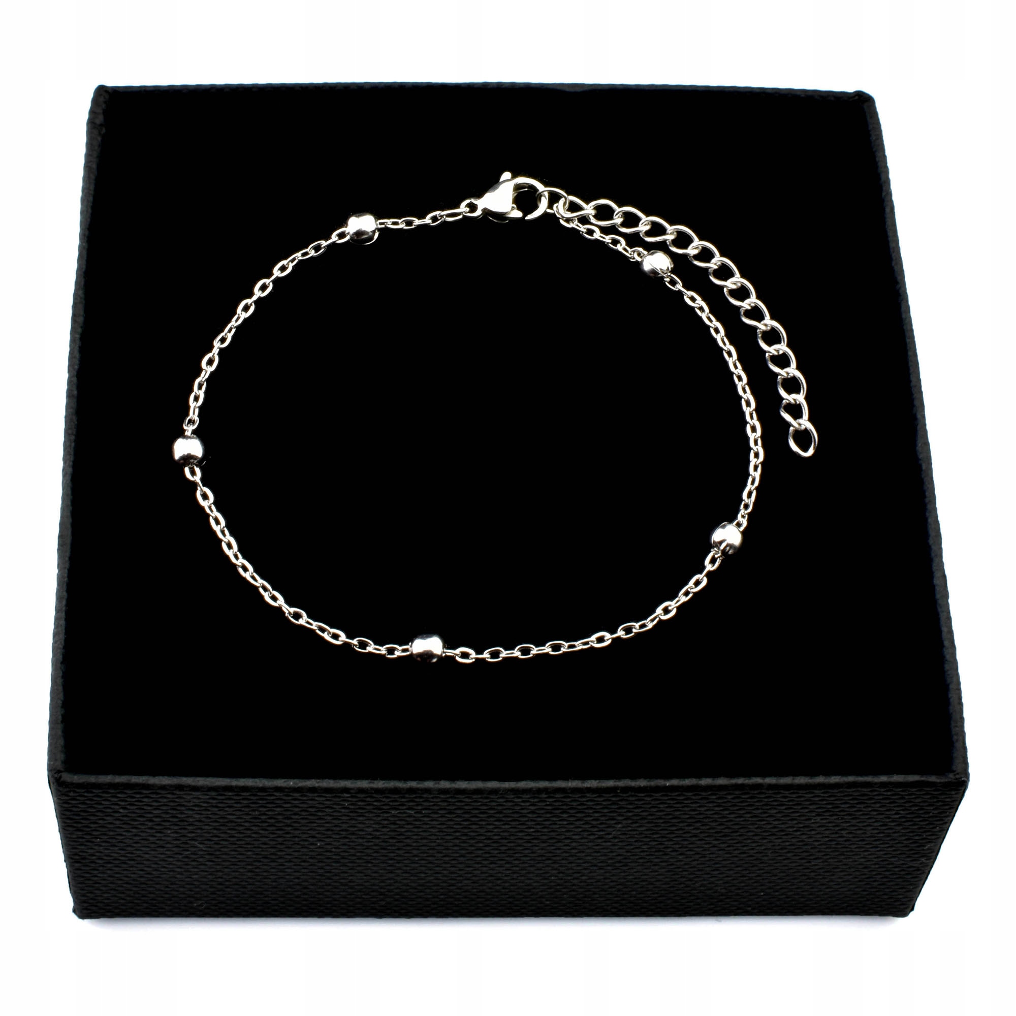 

Bransoletka Srebrna Celebrytka Stal Łańcuszek