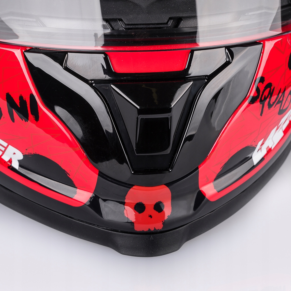 KASK MOTO Z BLENDĄ LAZER RAFALE EVO ONI RED r XL EAN (GTIN) 5907747778238