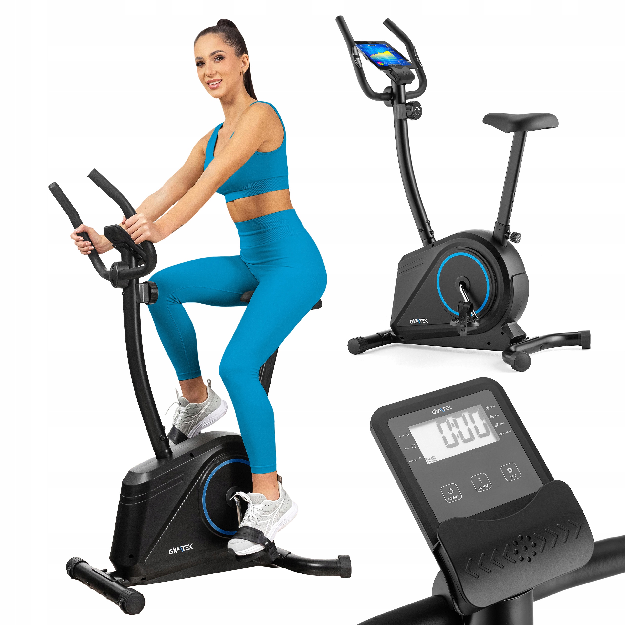 Rower Stacjonarny Magnetyczny Rowerek Treningowy Fitness Gymtek