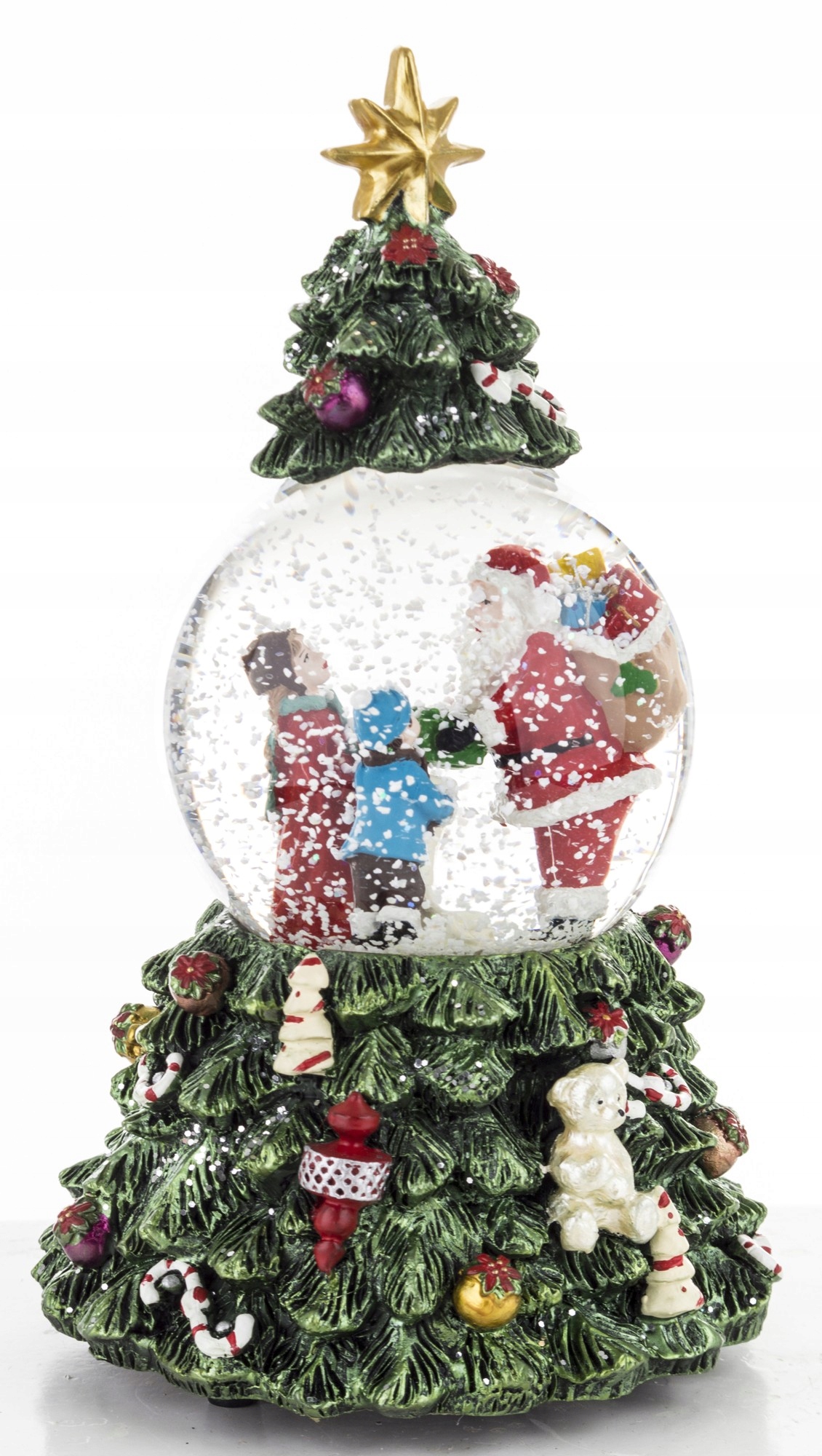 KULA ŚNIEŻNA SZKLANA POZYTYWKA CHOINKA MIKOŁAJ Rodzaj pozytywka