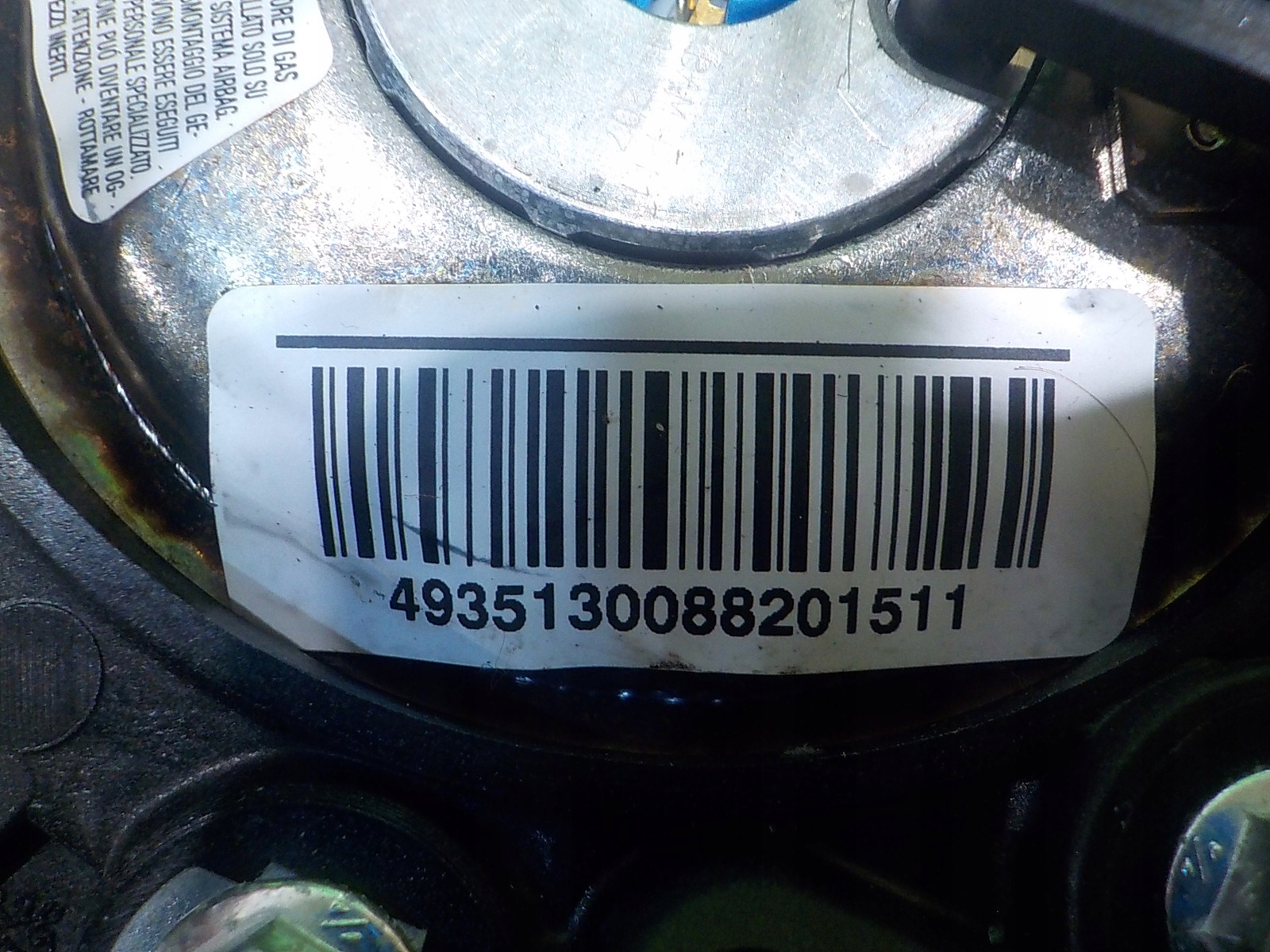 JUMPY II РЕСТАЙЛИНГ 1.6 12r подушки безопасности подушка водители 96721955ZD 34092174A