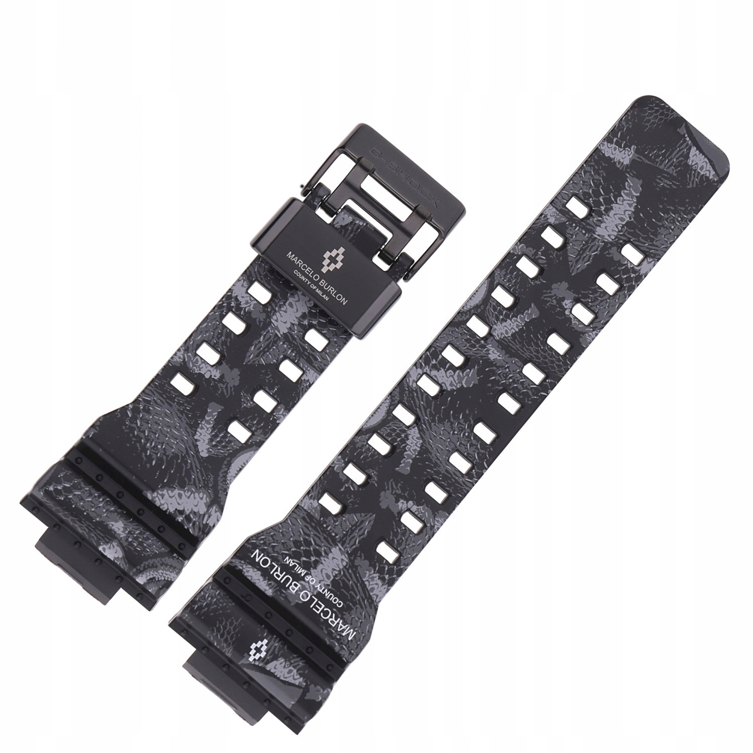 Pásek k hodinkám Casio 10520049 černý, šedý