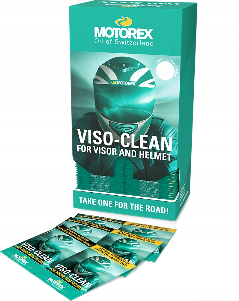 

Motorex Chusteczki do szybki kasku Viso-Clean