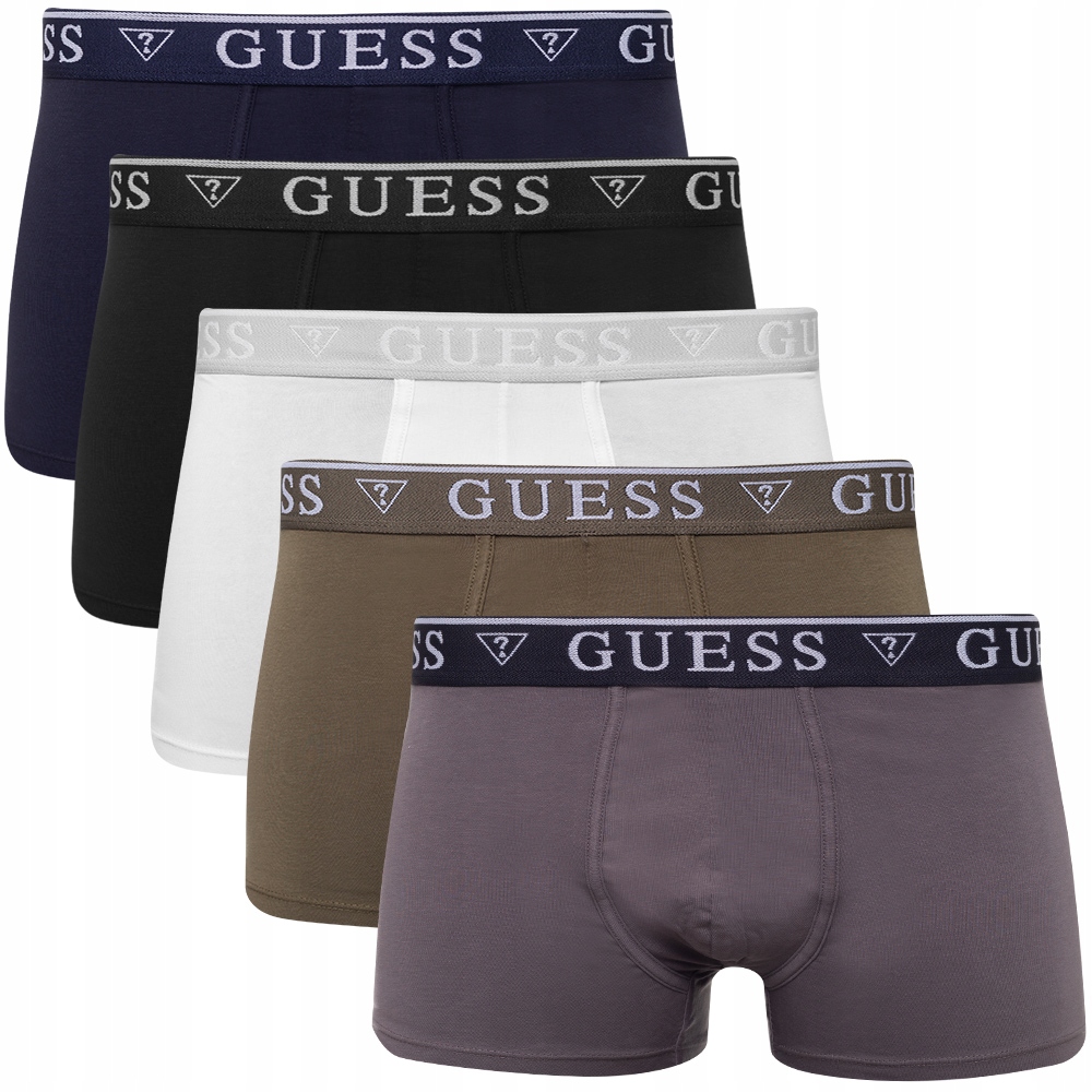 Guess Pánské Boxerky XL U94G16 5-PACK Dárek