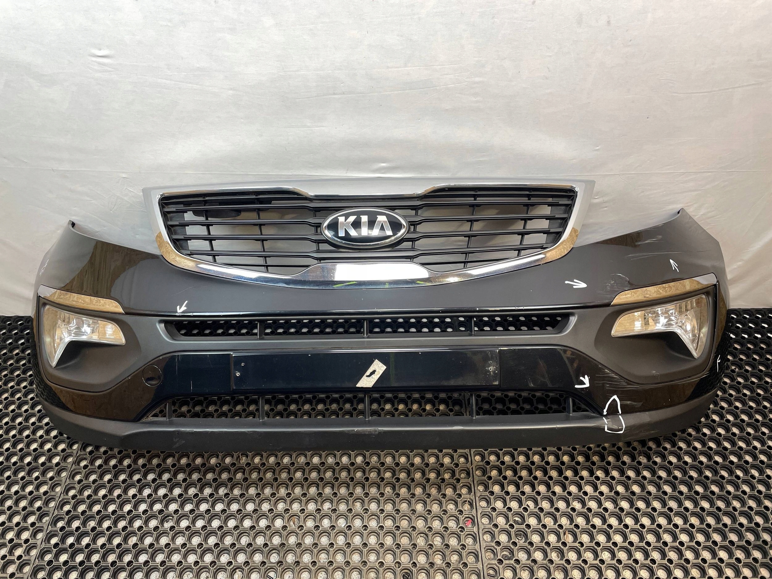 ZDERZAK PRZÓD PRZEDNI HALOGEN GRILL KIA SPORTAGE III KOD LAKIERU: 1K 2010-