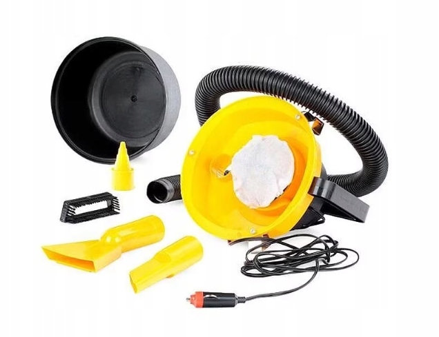 Odkurzacz Samochodowy Wodny Mocny 2w1 + końcówki EAN (GTIN) 5907476616566