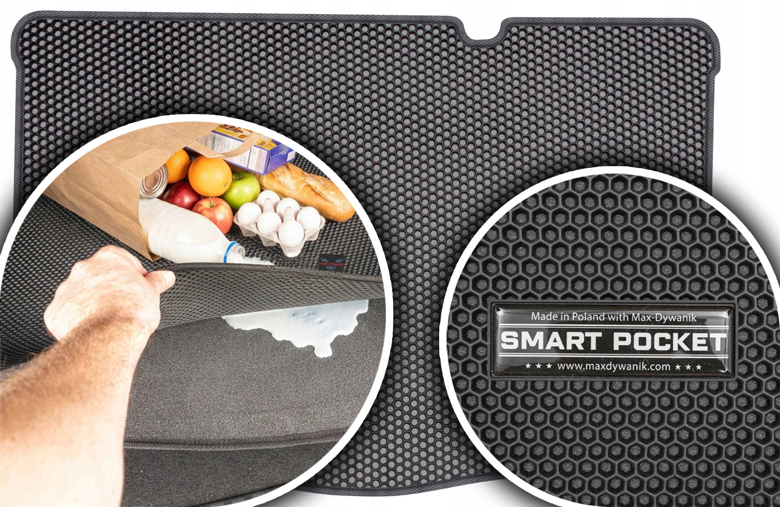 Fiat Punto II Hlx Hb 5D 1999-2011 Vložka do zavazadlového prostoru Eva Smart Pocket