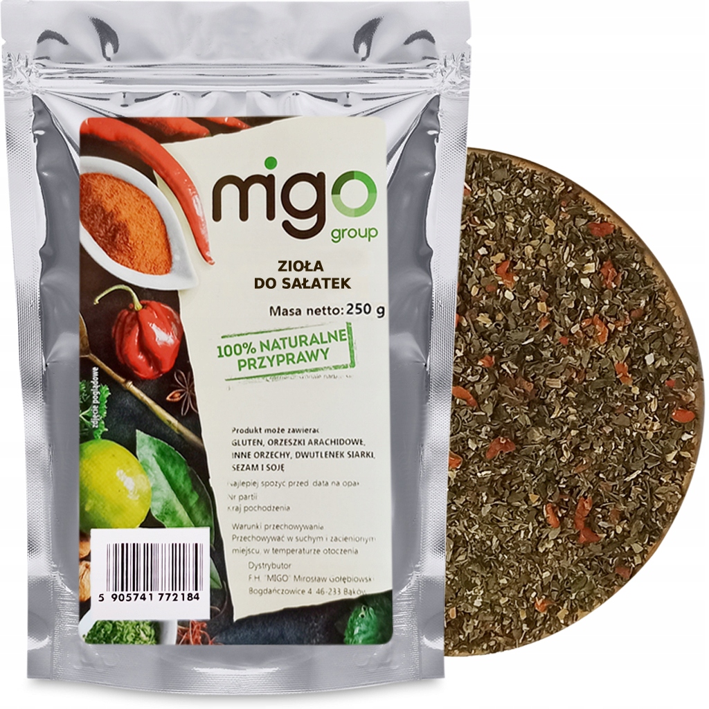 Zioła do Sałatek, Przyprawa - 250g - MIGOgroup