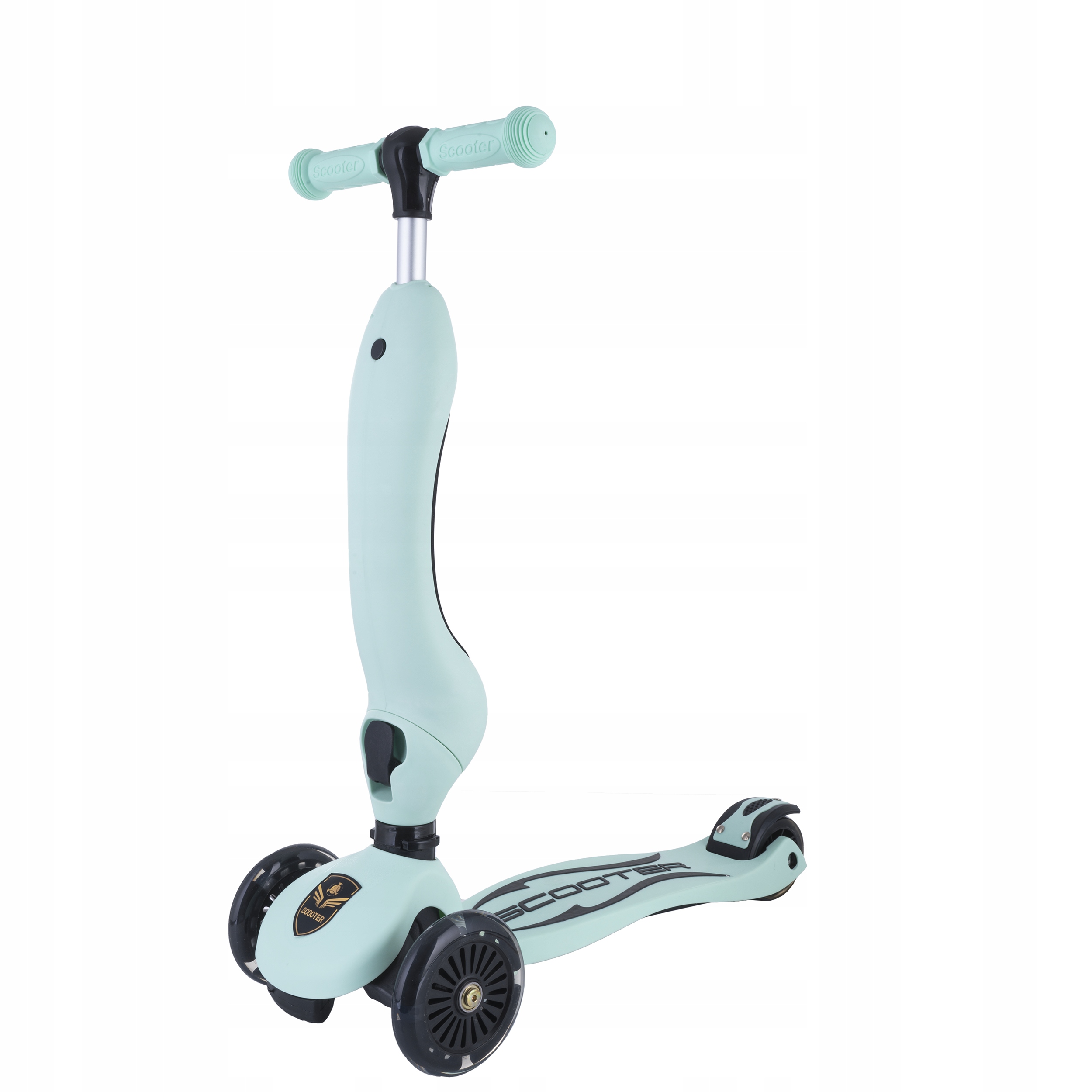 Hulajnoga LED 3w1 SCOOT AN' DRIVE jeździk MINT Kolor Niebieski