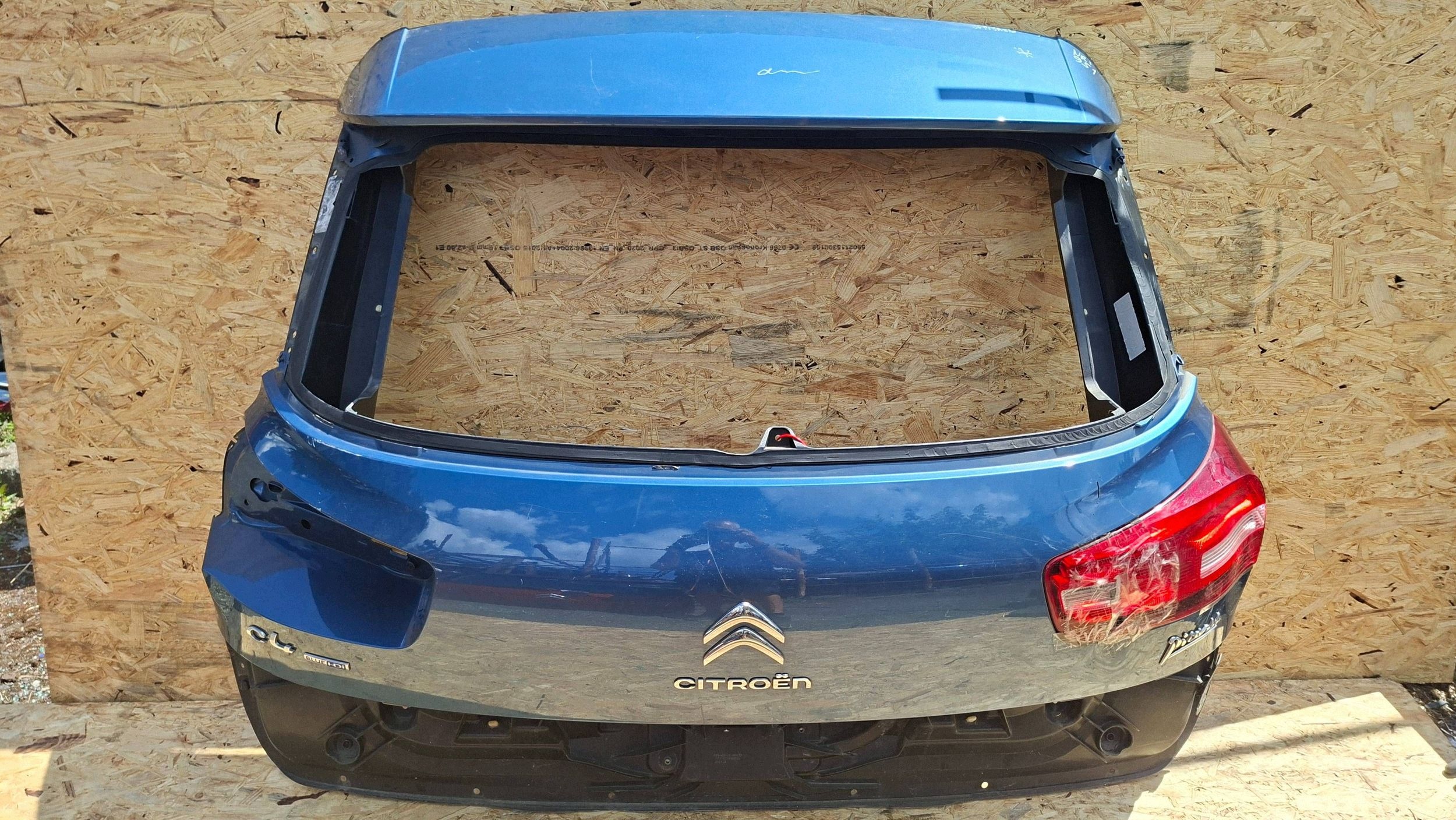 trunk door boot CITROEN C4 PICASSO II 2013