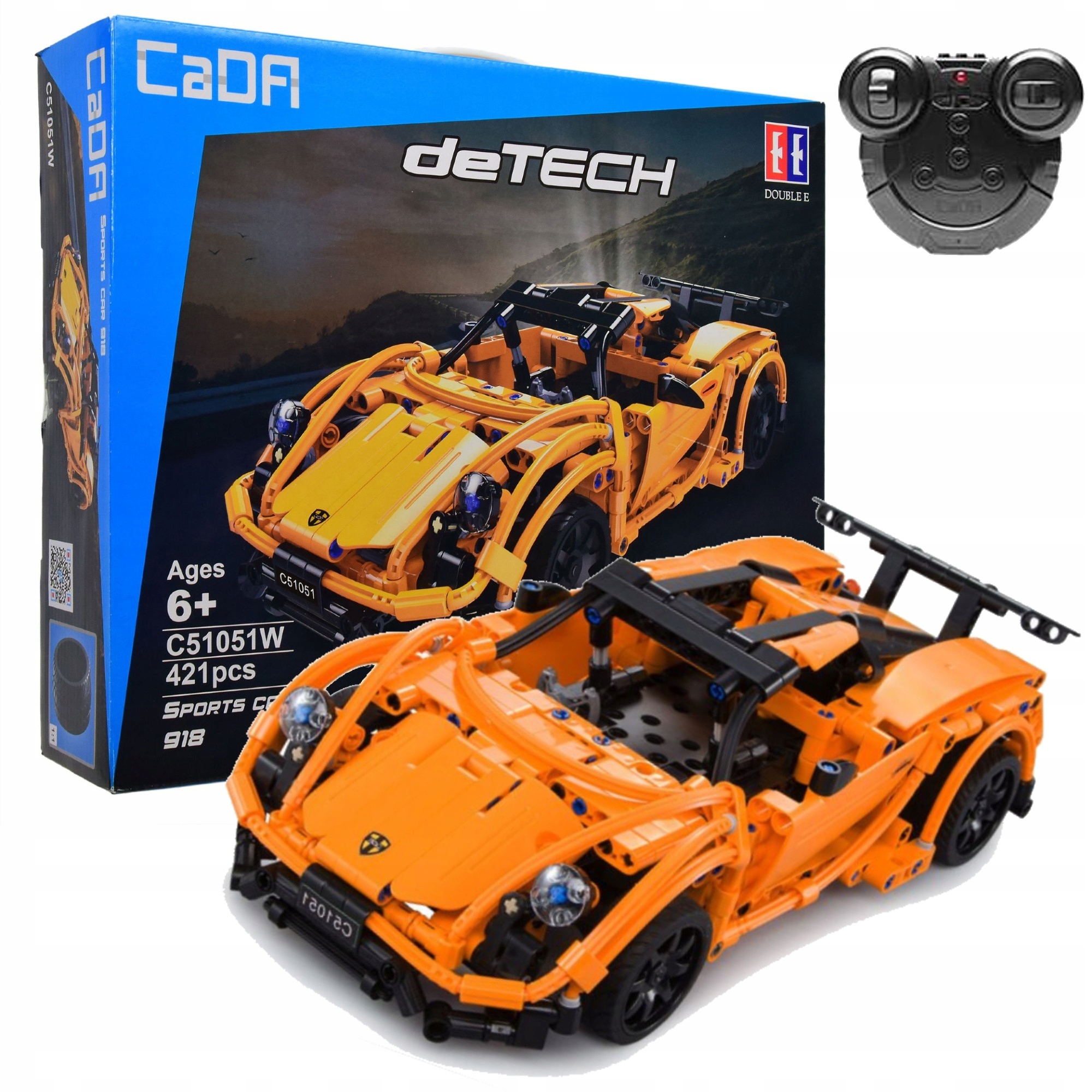 

Klocki Technic Sterowane Auto Duże Porsche 421El